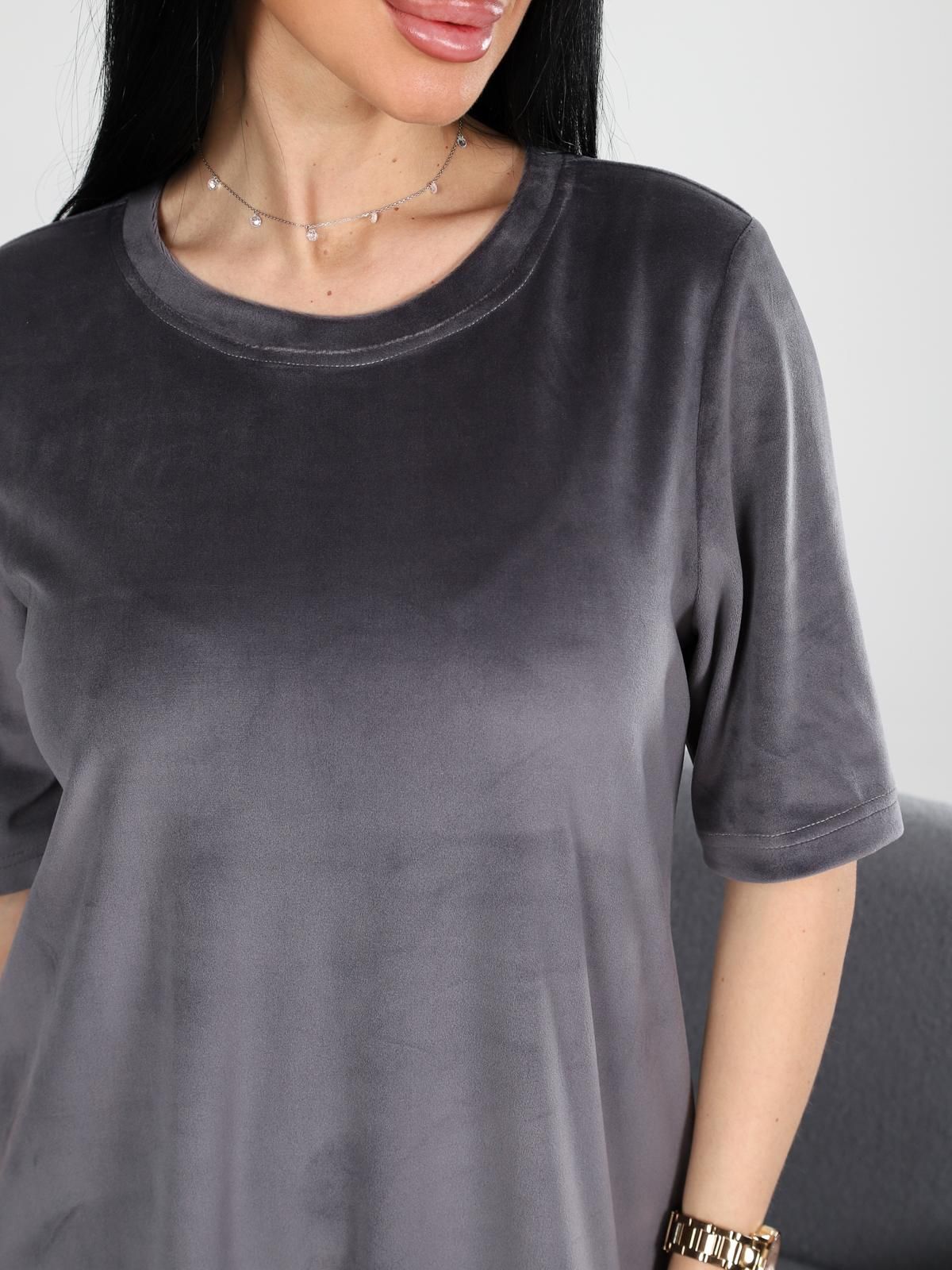 Платье домашнее из велюра Iv-capriz(фото4)