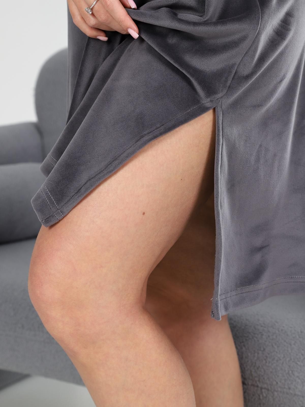 Платье домашнее из велюра Iv-capriz(фото7)