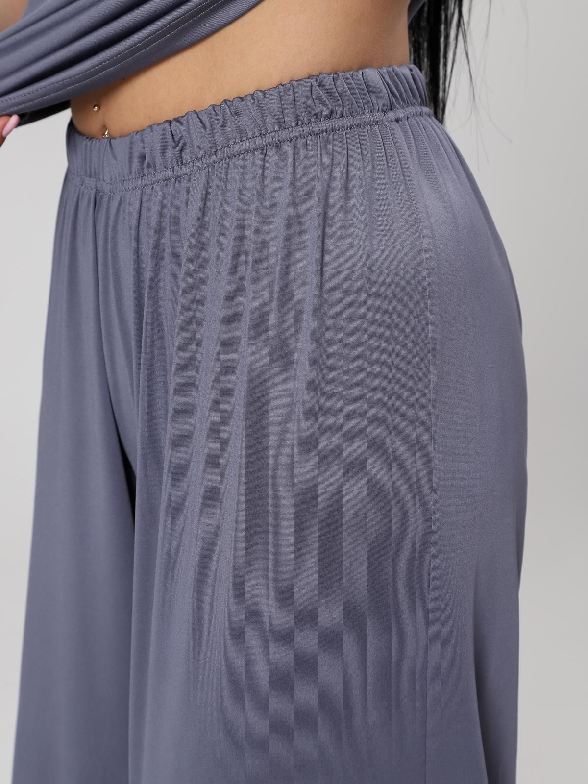 Костюм трикотажный серый с брюками Iv-capriz(фото6)