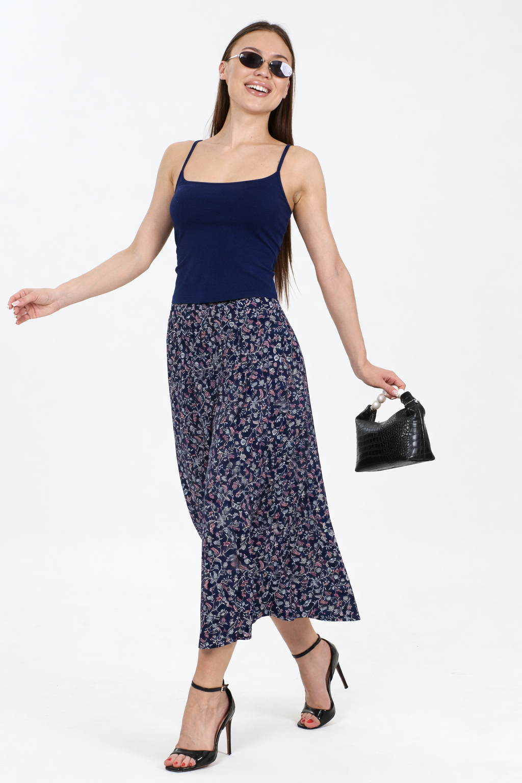 Юбка трикотажная с принтом Iv-capriz(фото2)