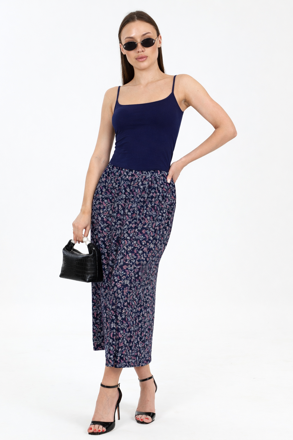 Юбка трикотажная с принтом Iv-capriz(фото5)