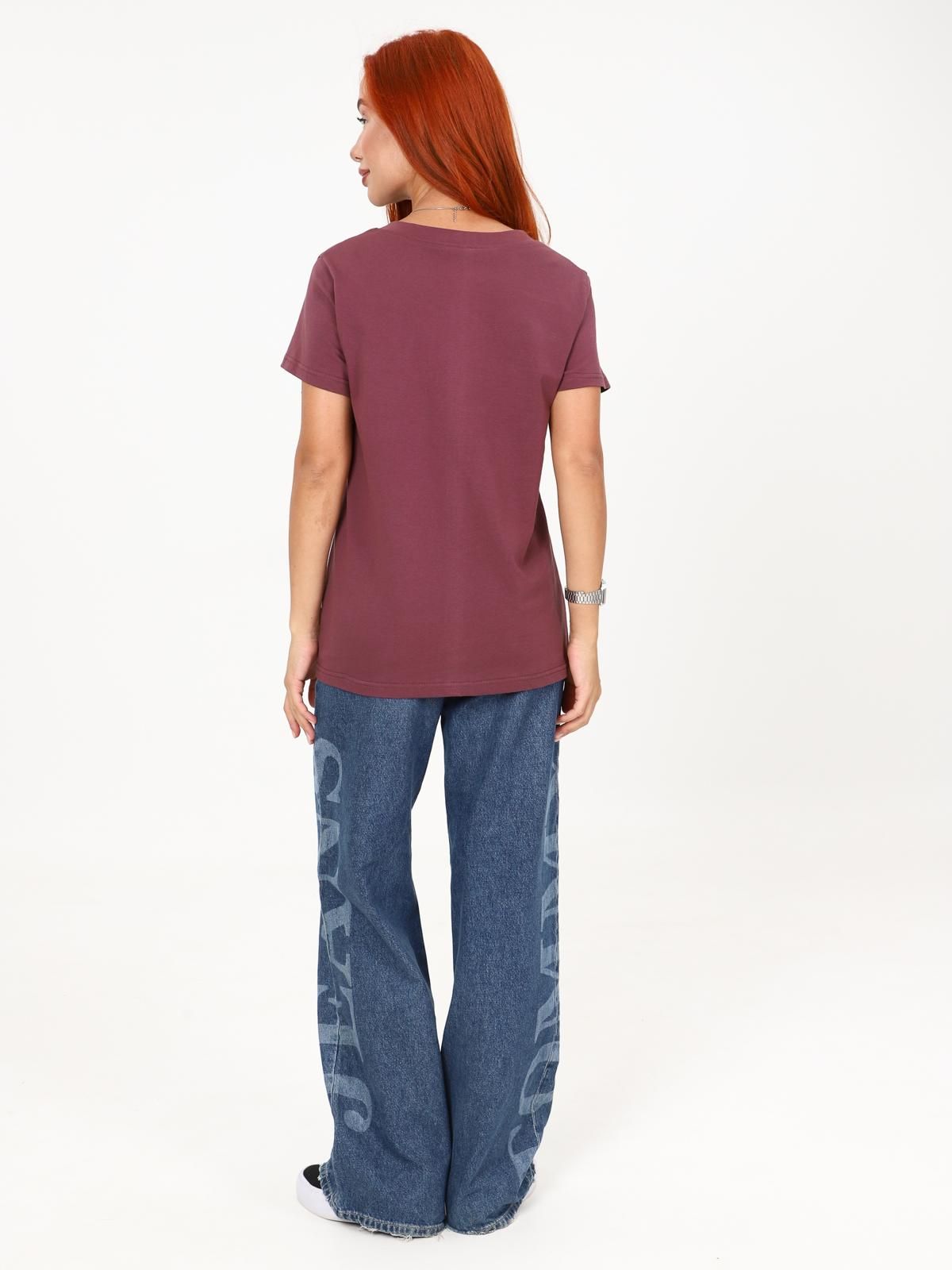 Футболка трикотажная лилового цвета Iv-capriz(фото8)