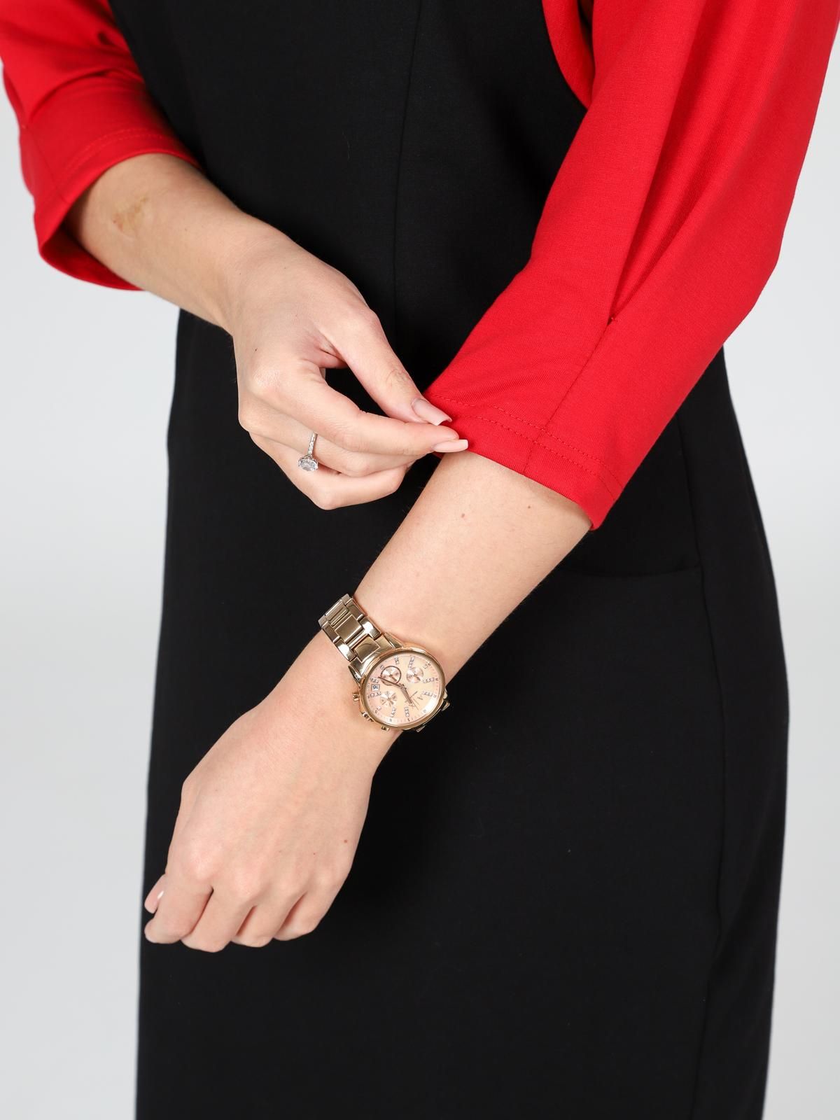 Платье чёрное из футера с карманами Iv-capriz(фото5)