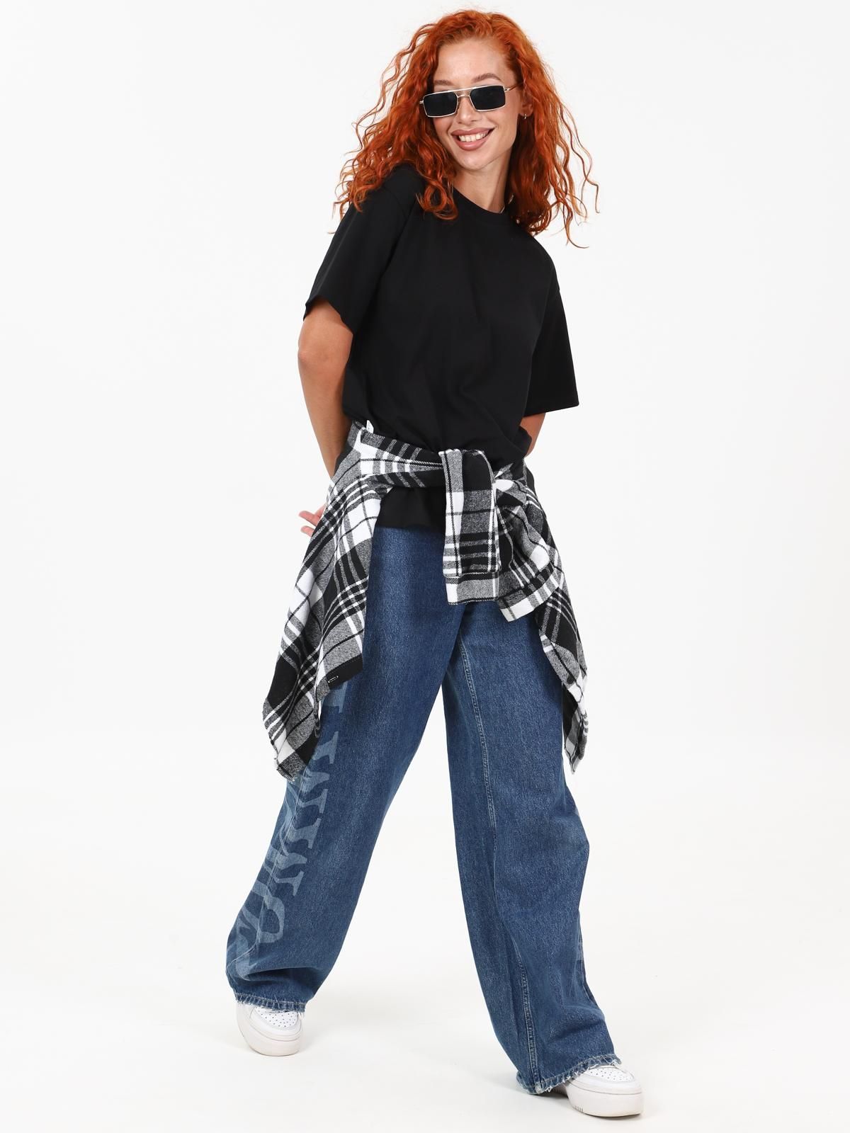 Футболка трикотажная в чёрном цвете Iv-capriz(фото2)