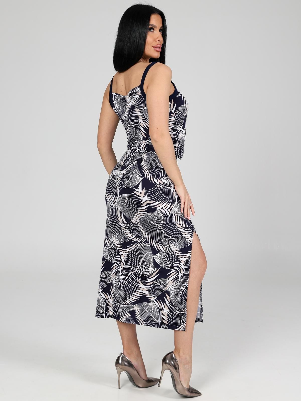 Платье трикотажное с принтом Iv-capriz(фото7)