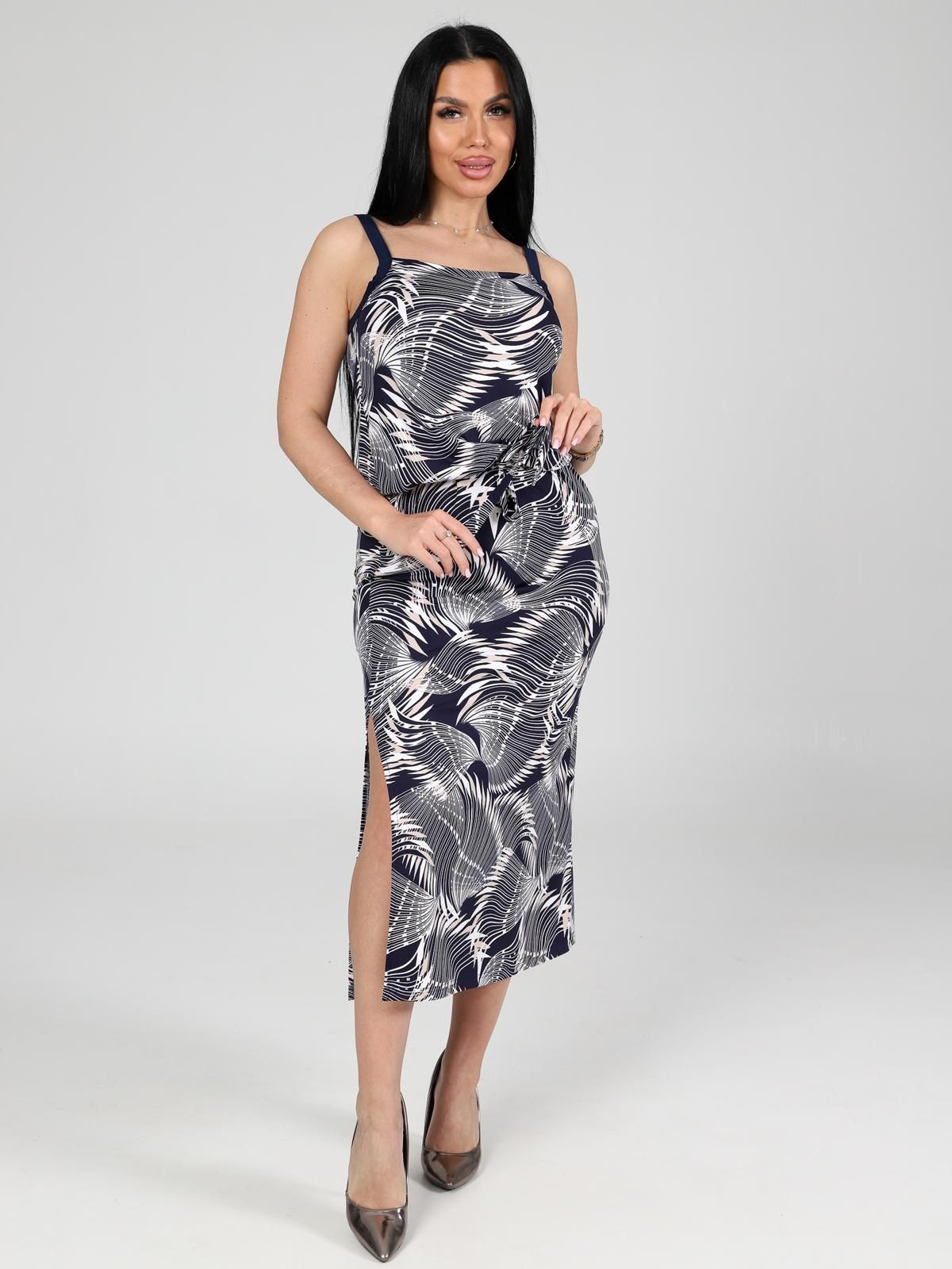 Платье трикотажное с принтом Iv-capriz(фото8)