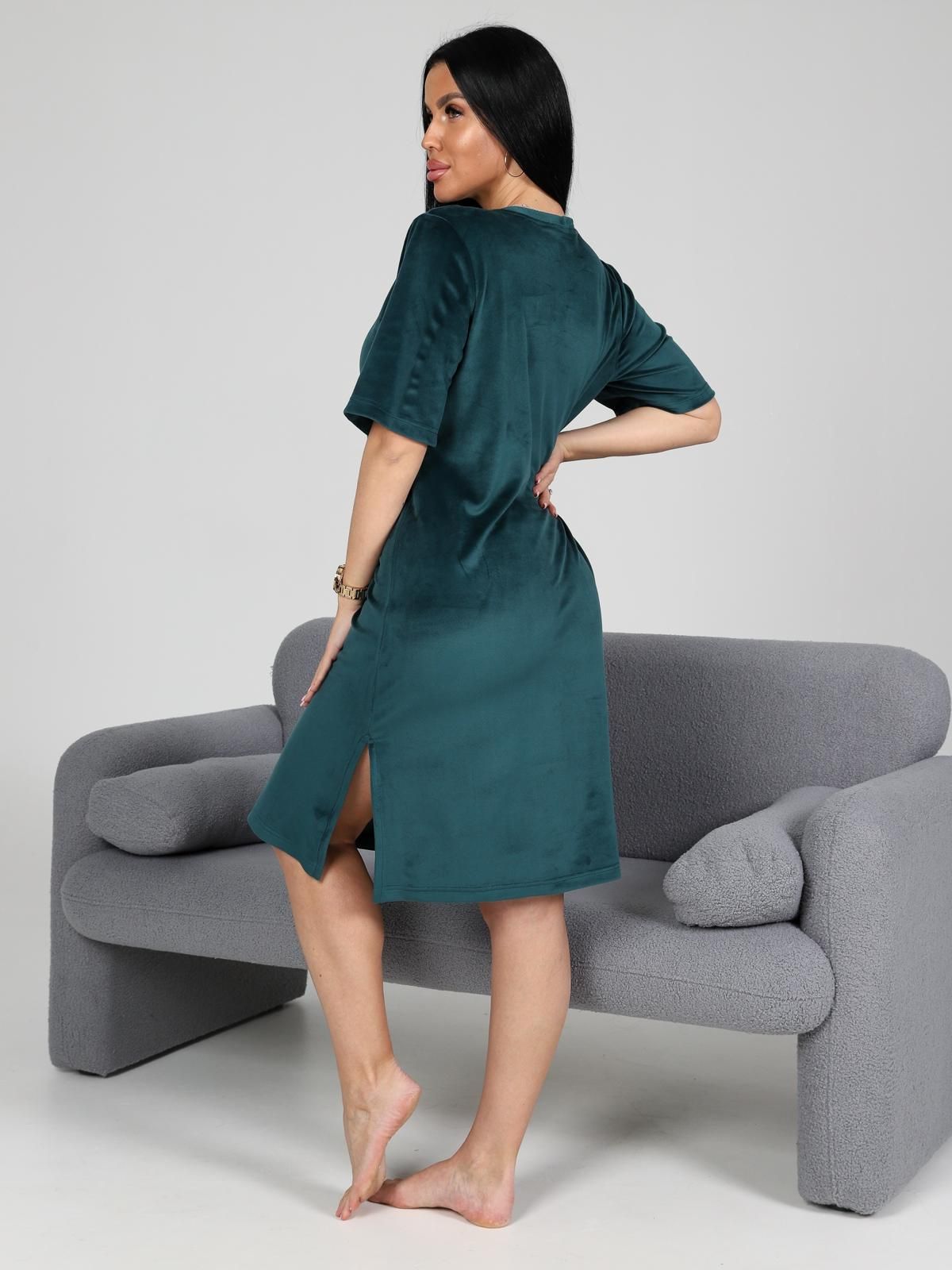 Платье домашнее из велюра Iv-capriz(фото9)