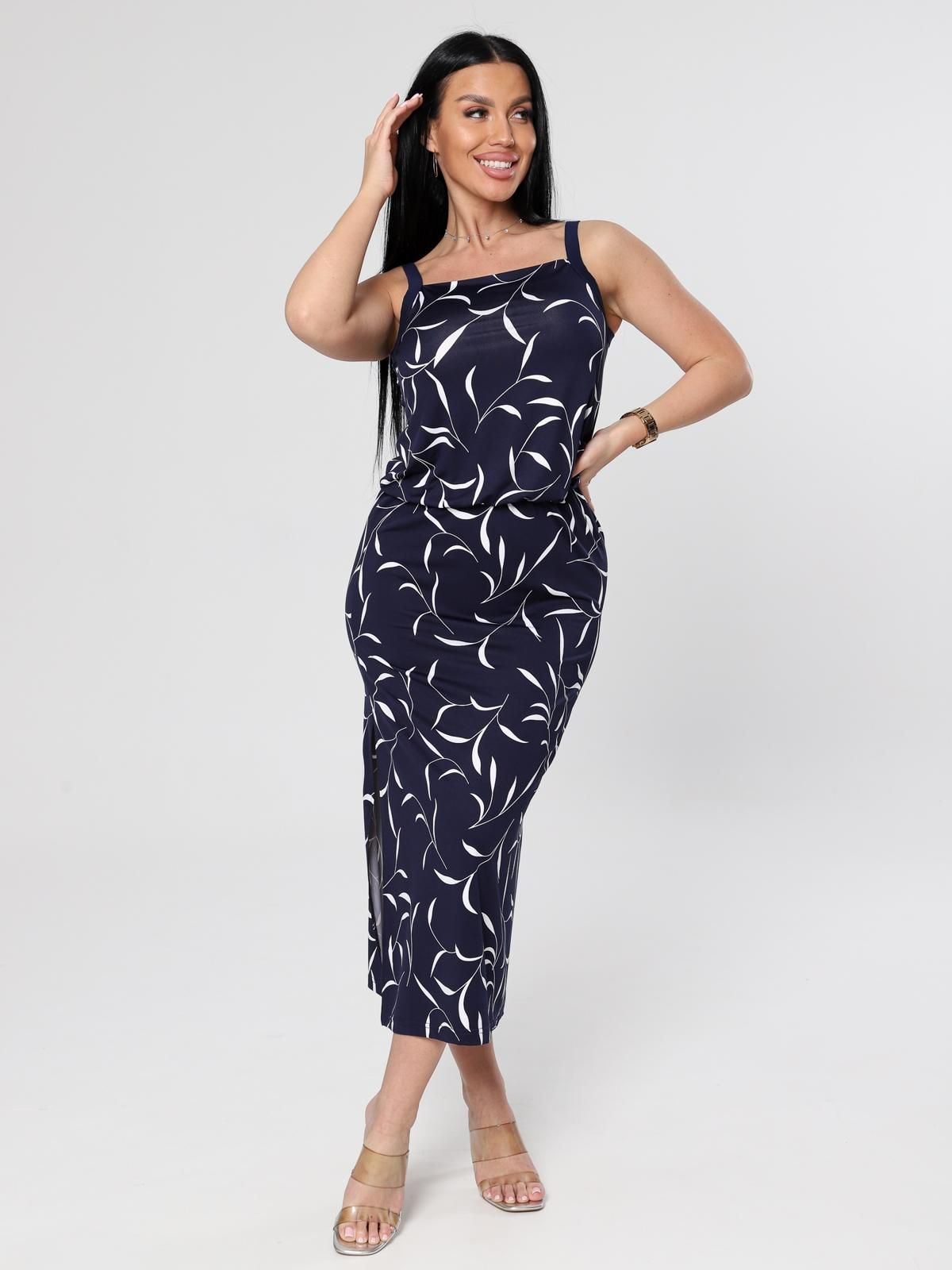 Платье трикотажное с принтом Iv-capriz(фото5)