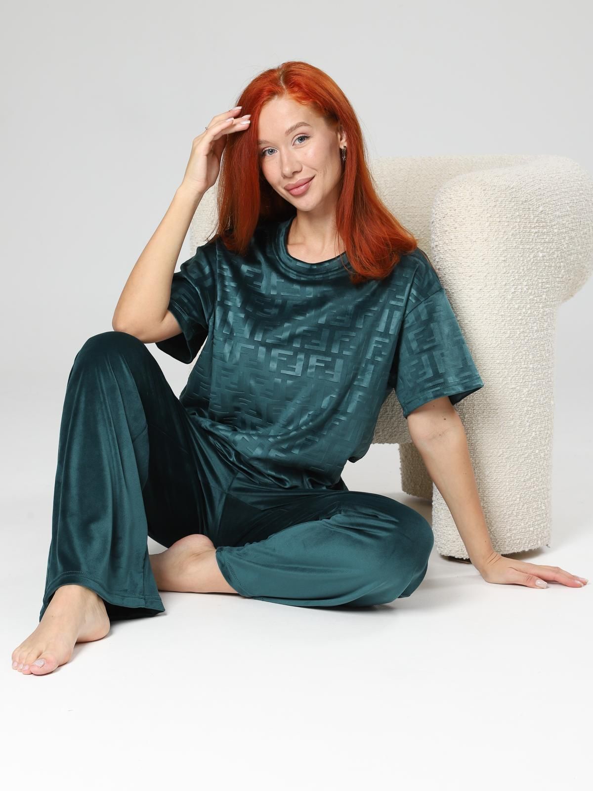 Костюм велюровый с брюками Iv-capriz(фото8)