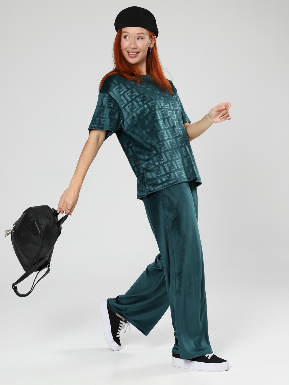 Костюм велюровый с брюками Iv-capriz(фото2)