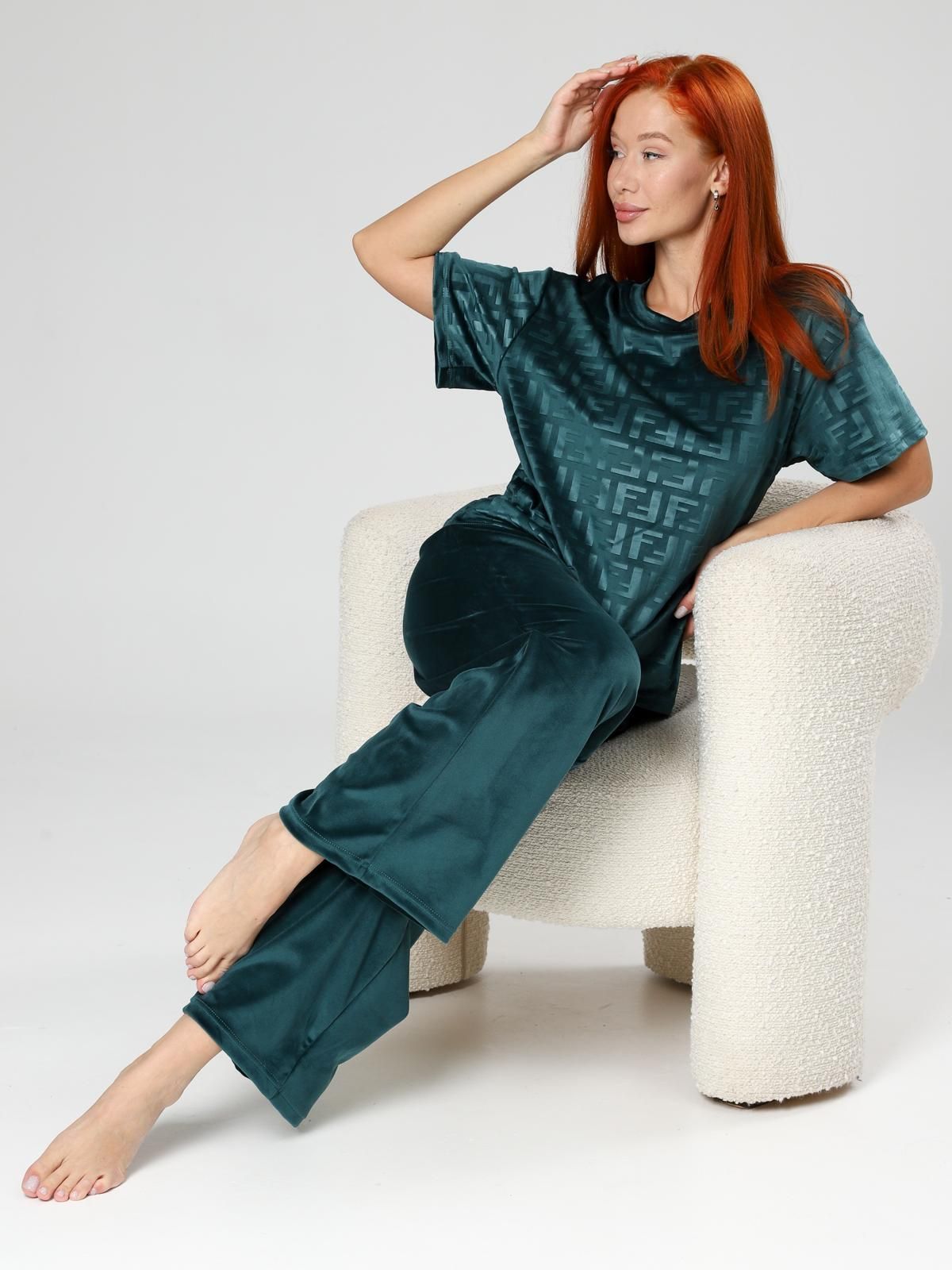 Костюм велюровый с брюками Iv-capriz(фото6)