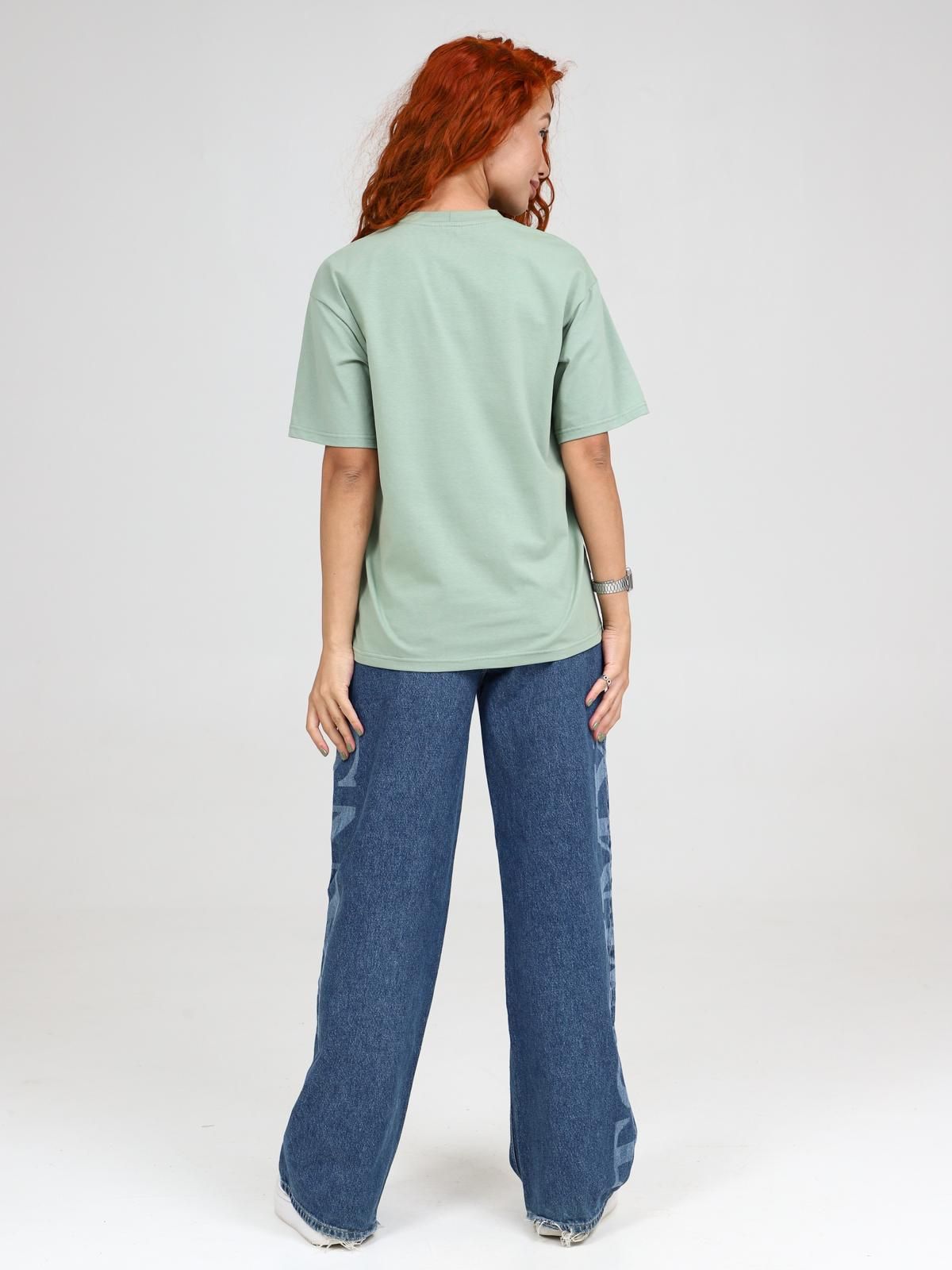 Футболка трикотажная в оливковом цвете Iv-capriz(фото8)