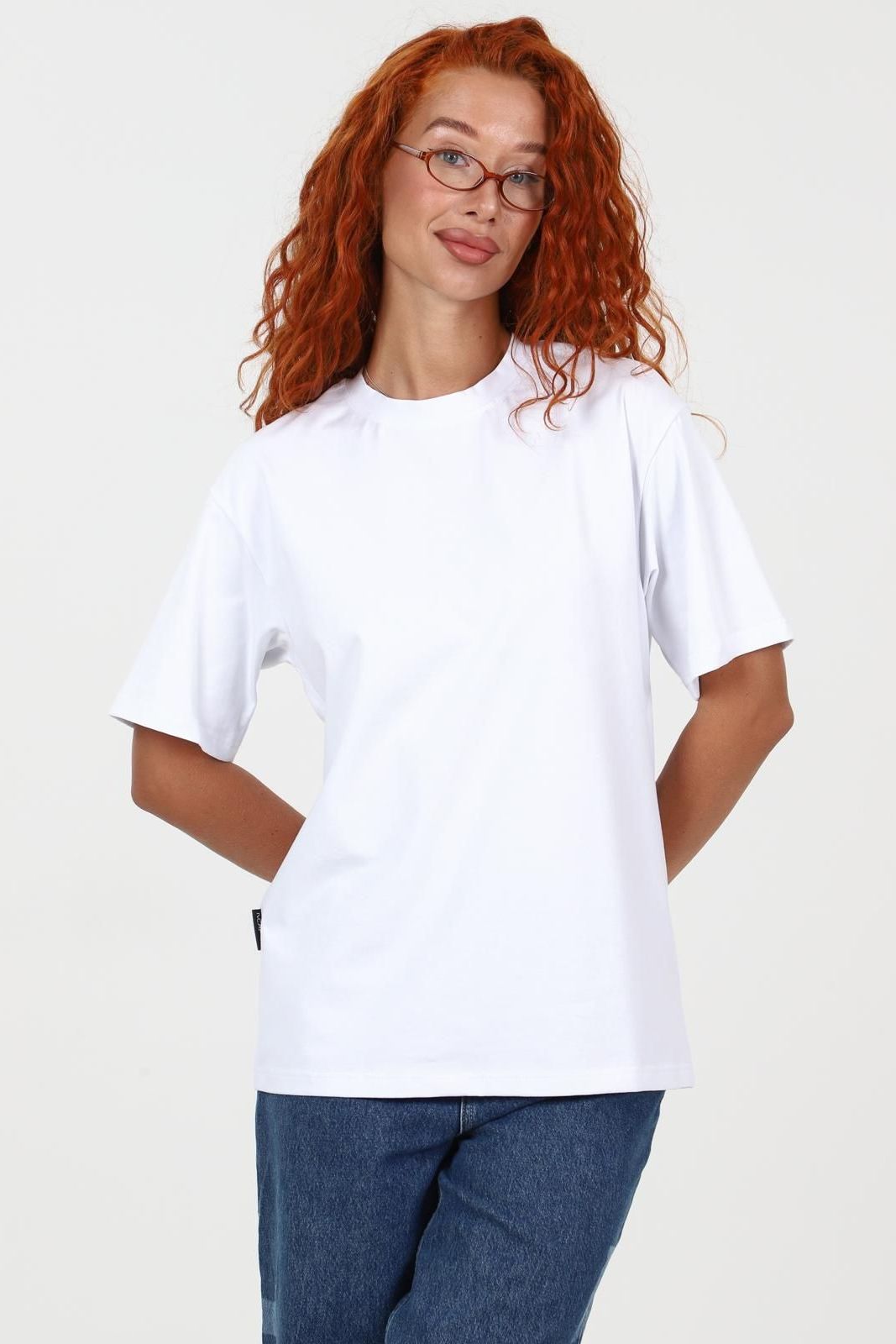 Футболка трикотажная в белом цвете Iv-capriz