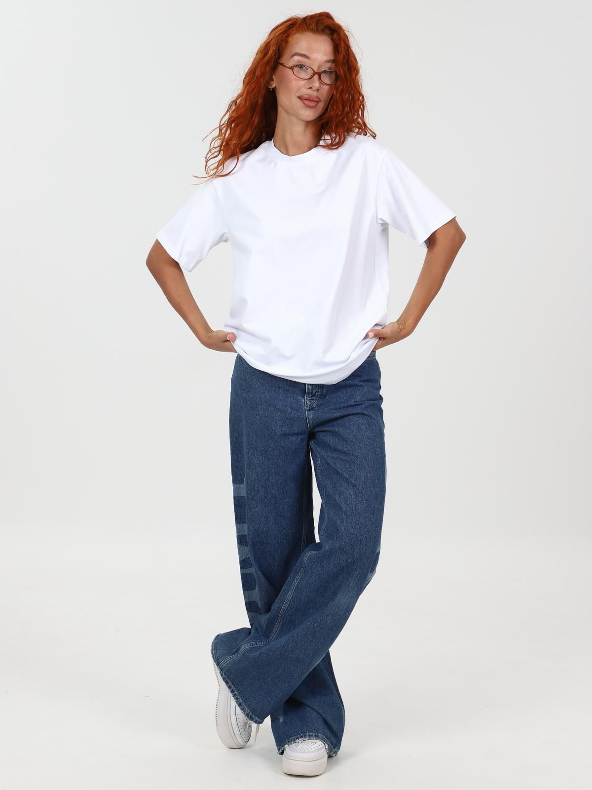 Футболка трикотажная в белом цвете Iv-capriz(фото8)