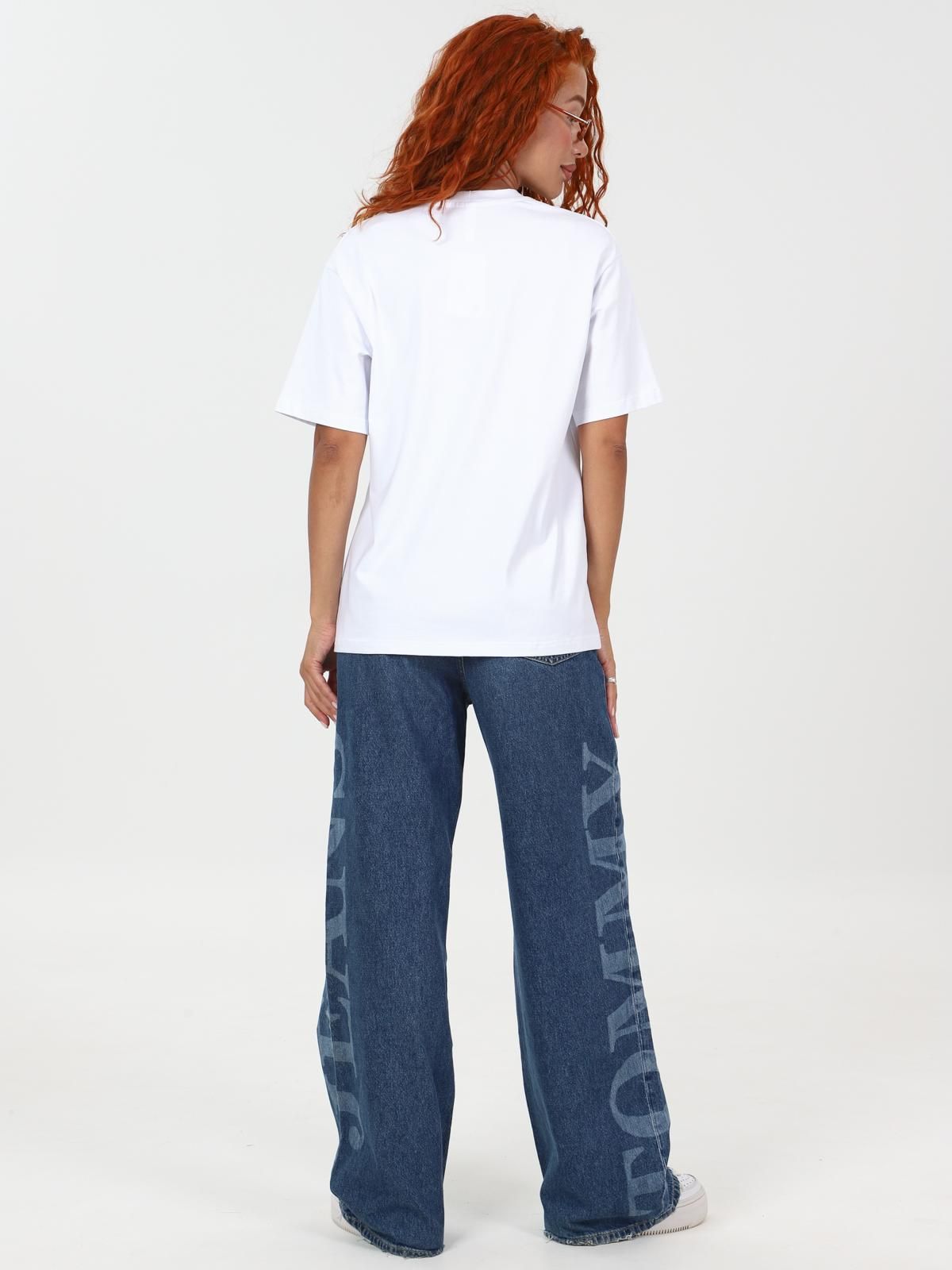 Футболка трикотажная в белом цвете Iv-capriz(фото7)