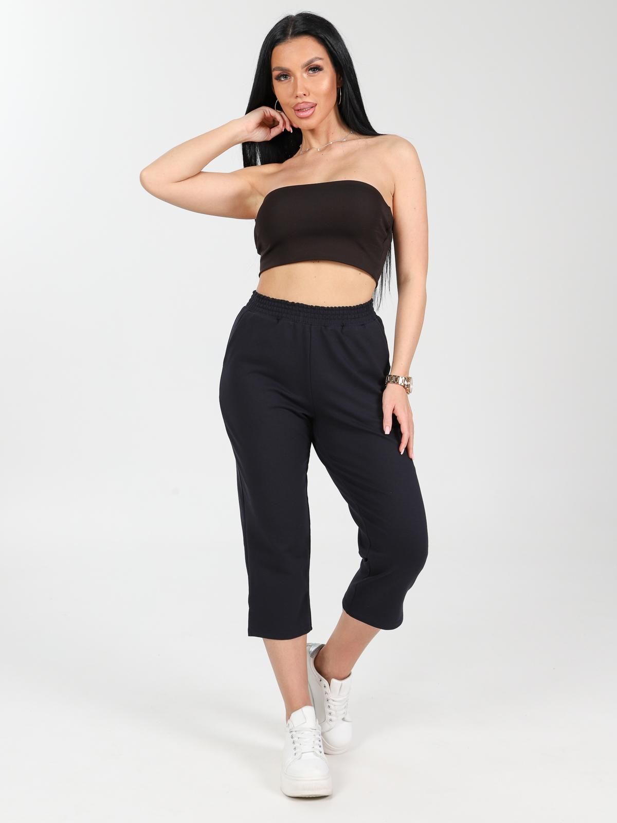 Бриджи трикотажные в цвете индиго Iv-capriz(фото2)