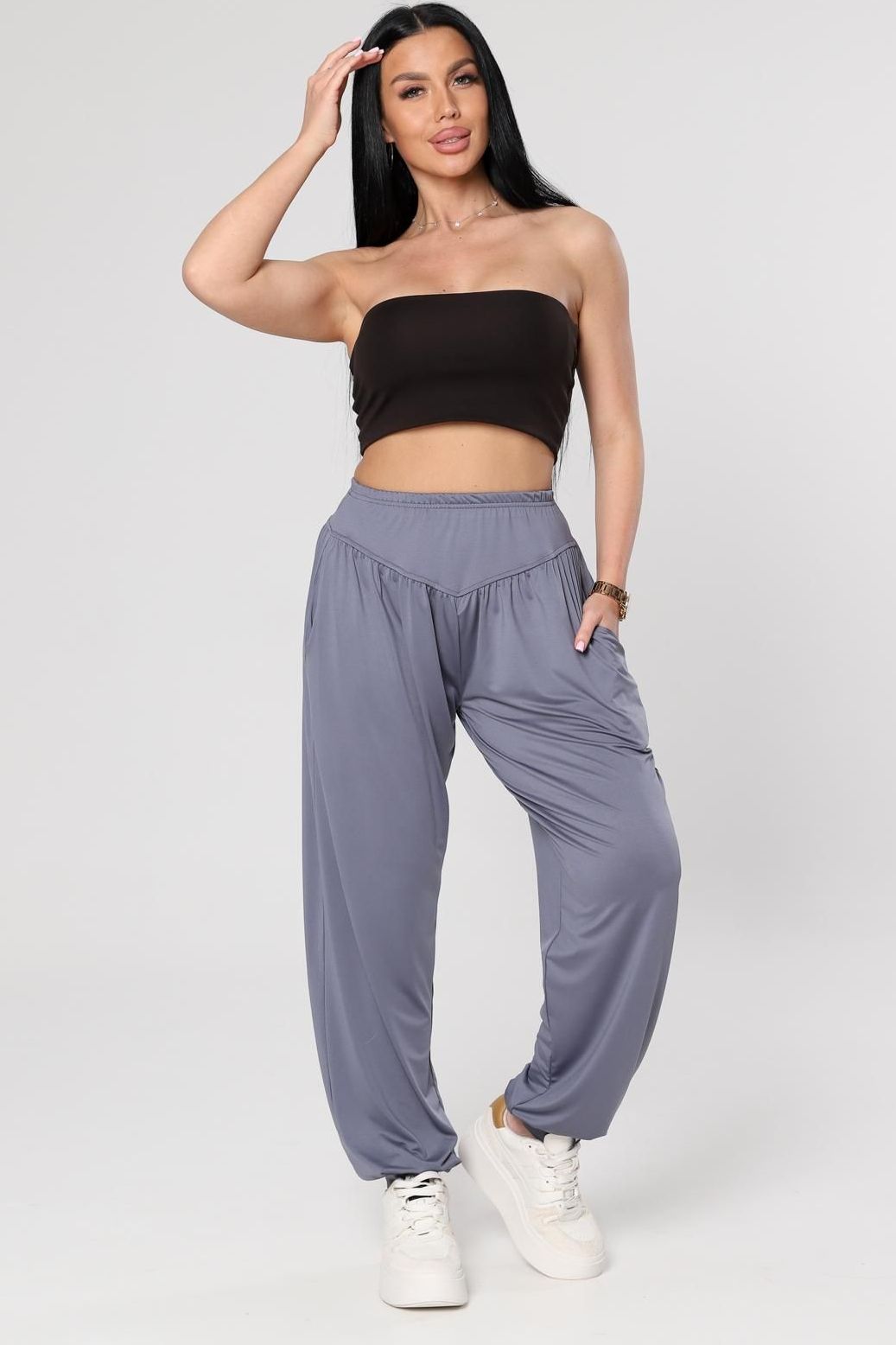 Брюки спортивные серые Iv-capriz