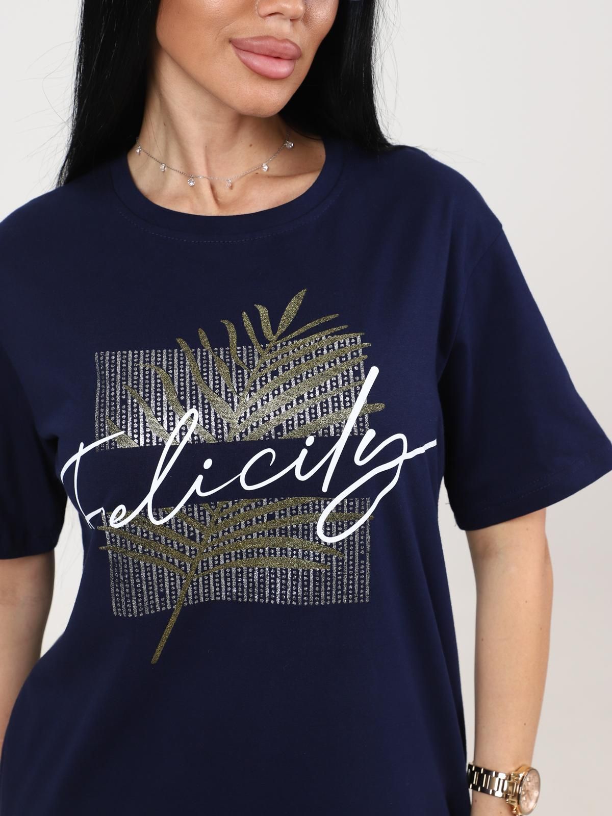 Платье домашнее трикотажное с принтом Iv-capriz(фото5)