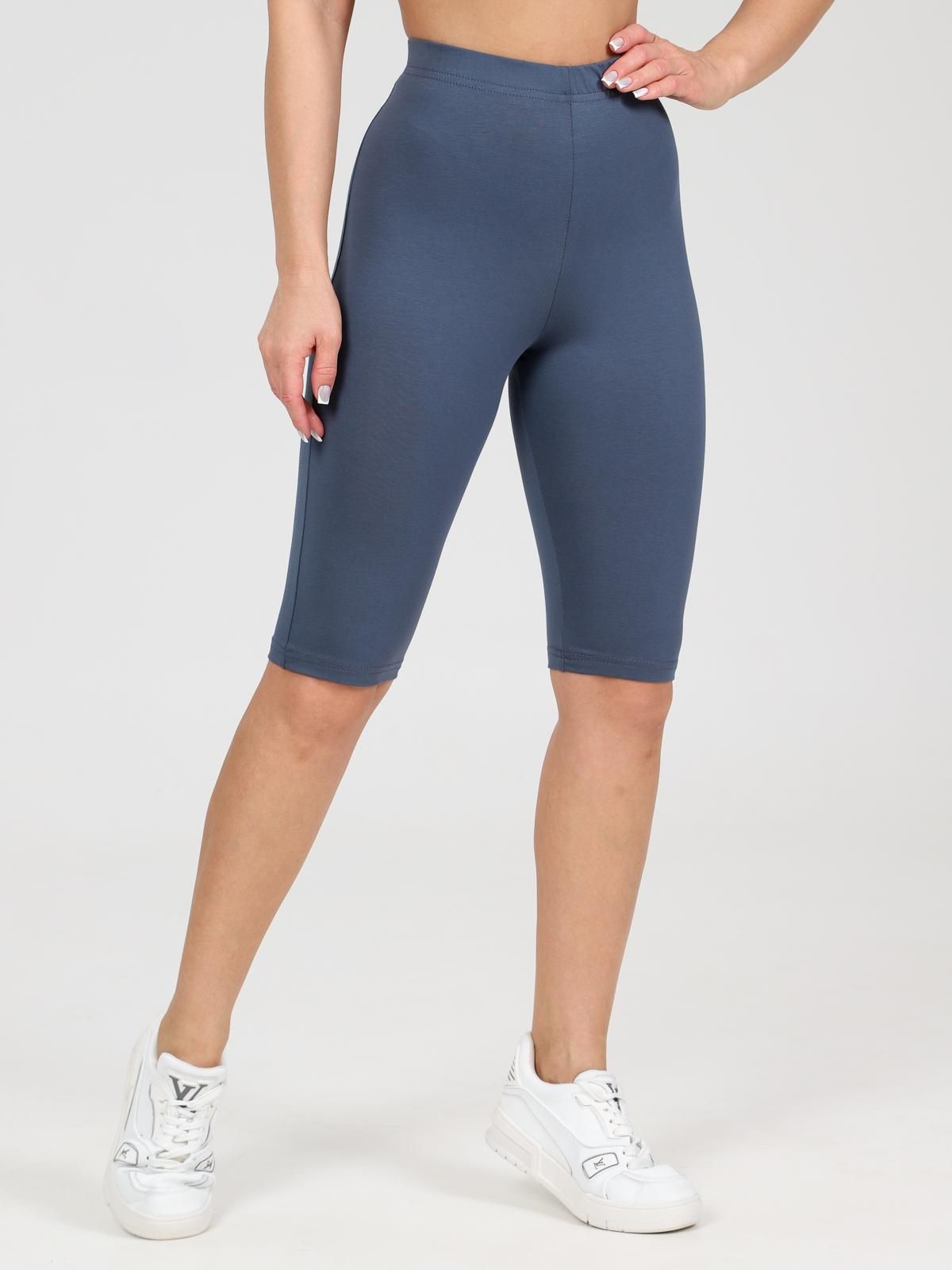 Велосипедки трикотажные серые Iv-capriz(фото4)