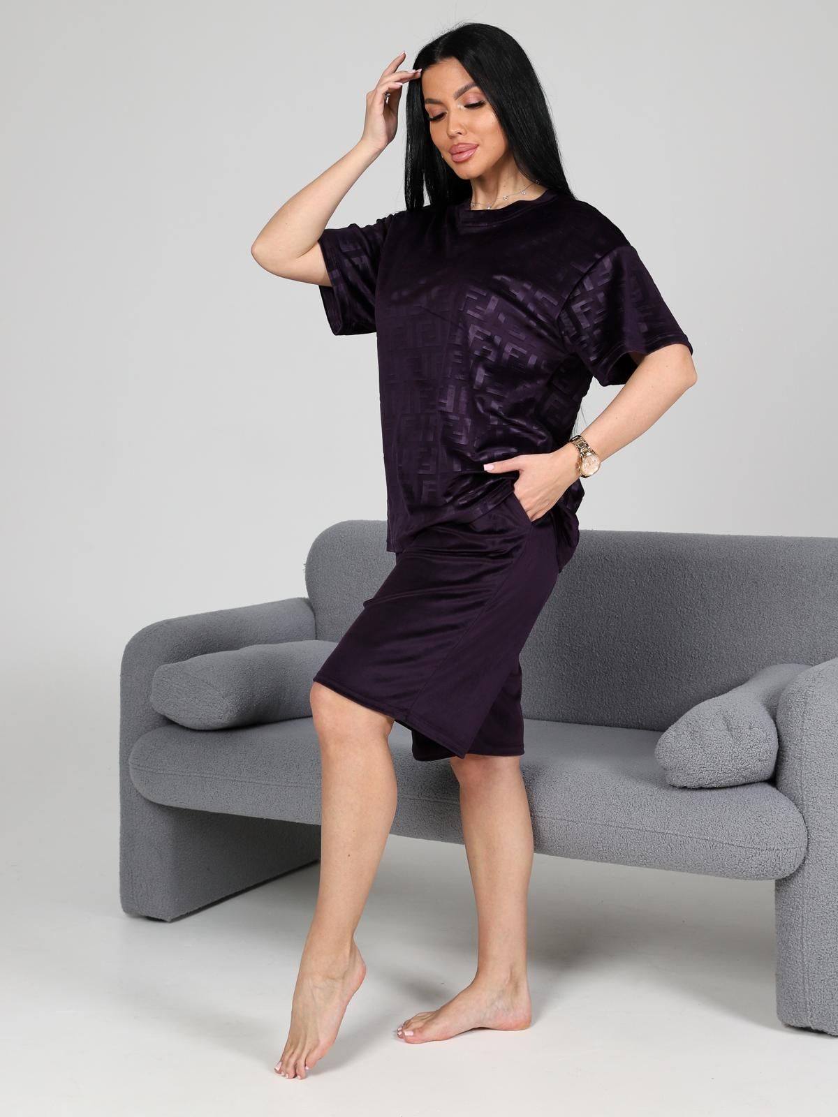 Костюм велюровый с шортами Iv-capriz(фото7)