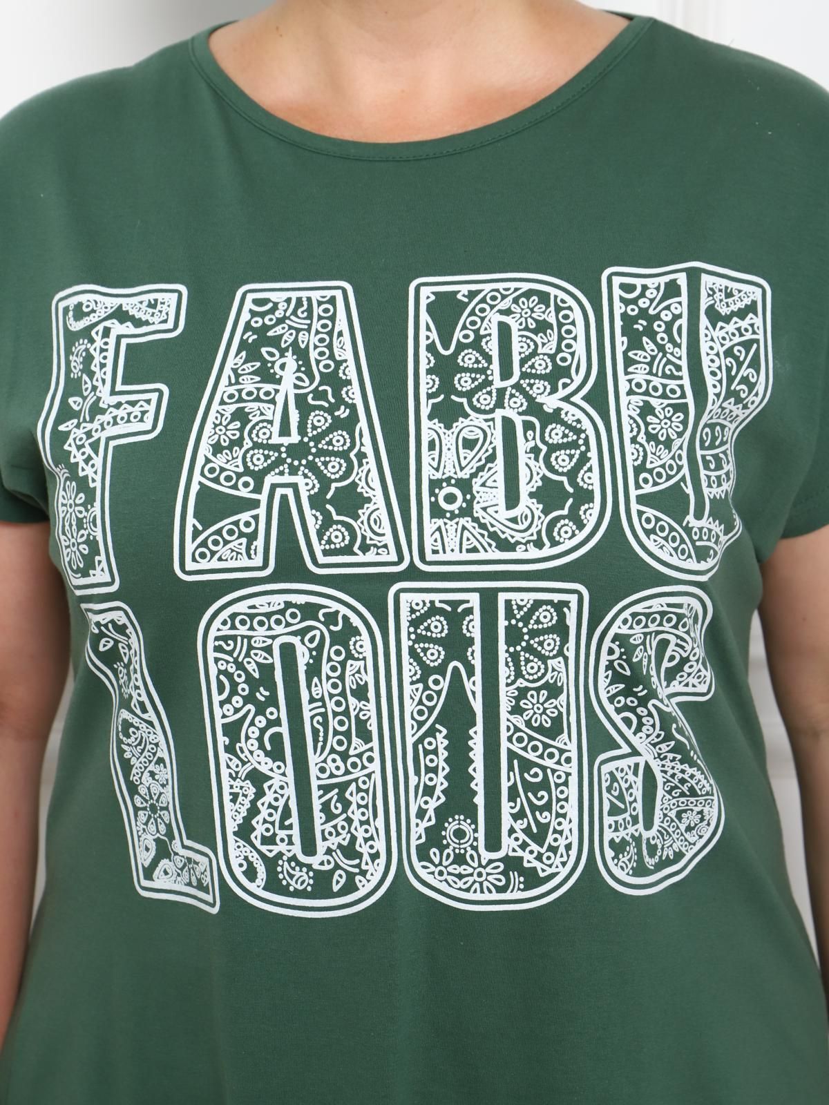 Костюм трикотажный с бриджами в зелёном цвете Iv-capriz(фото4)