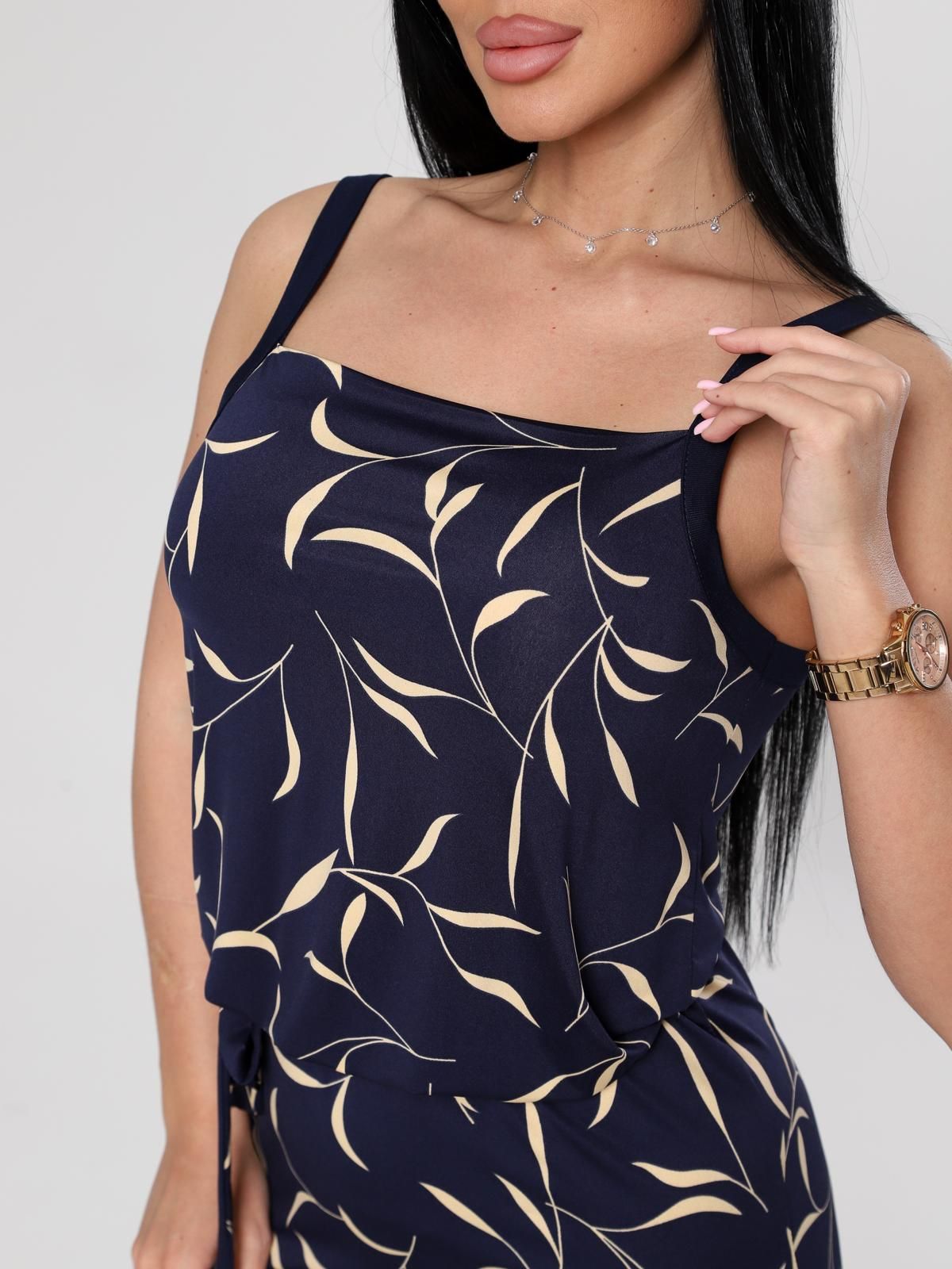 Платье трикотажное с принтом Iv-capriz(фото3)