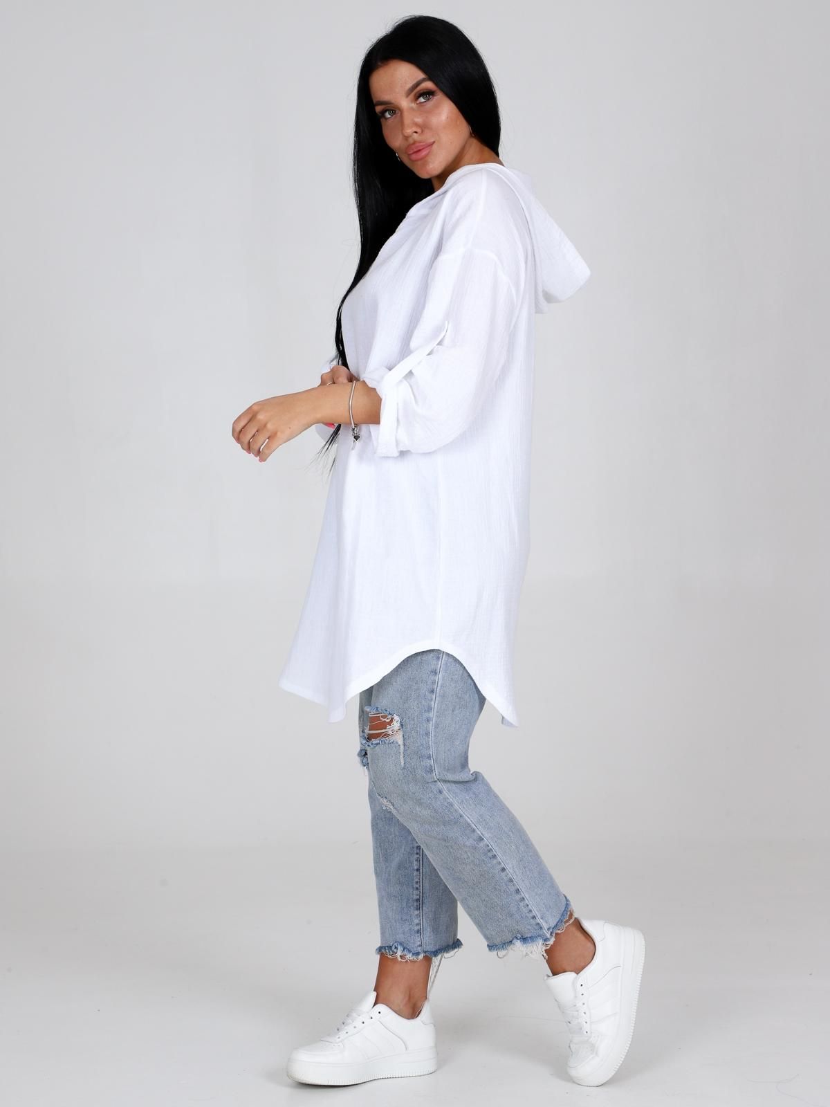 Туника белая из муслина Iv-capriz(фото6)