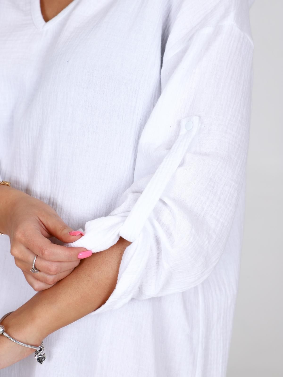 Туника белая из муслина Iv-capriz(фото5)