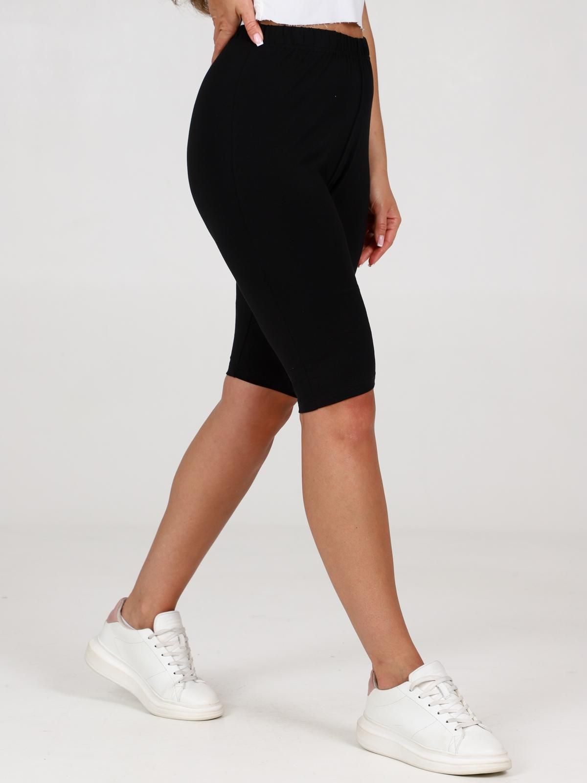 Велосипедки трикотажные в чёрном цвете Iv-capriz(фото7)