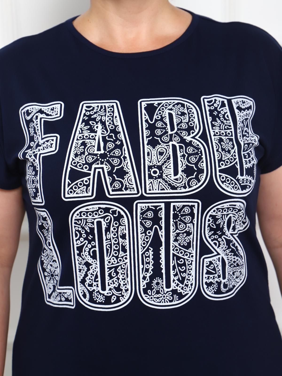 Костюм трикотажный с бриджами в синем цвете Iv-capriz(фото4)