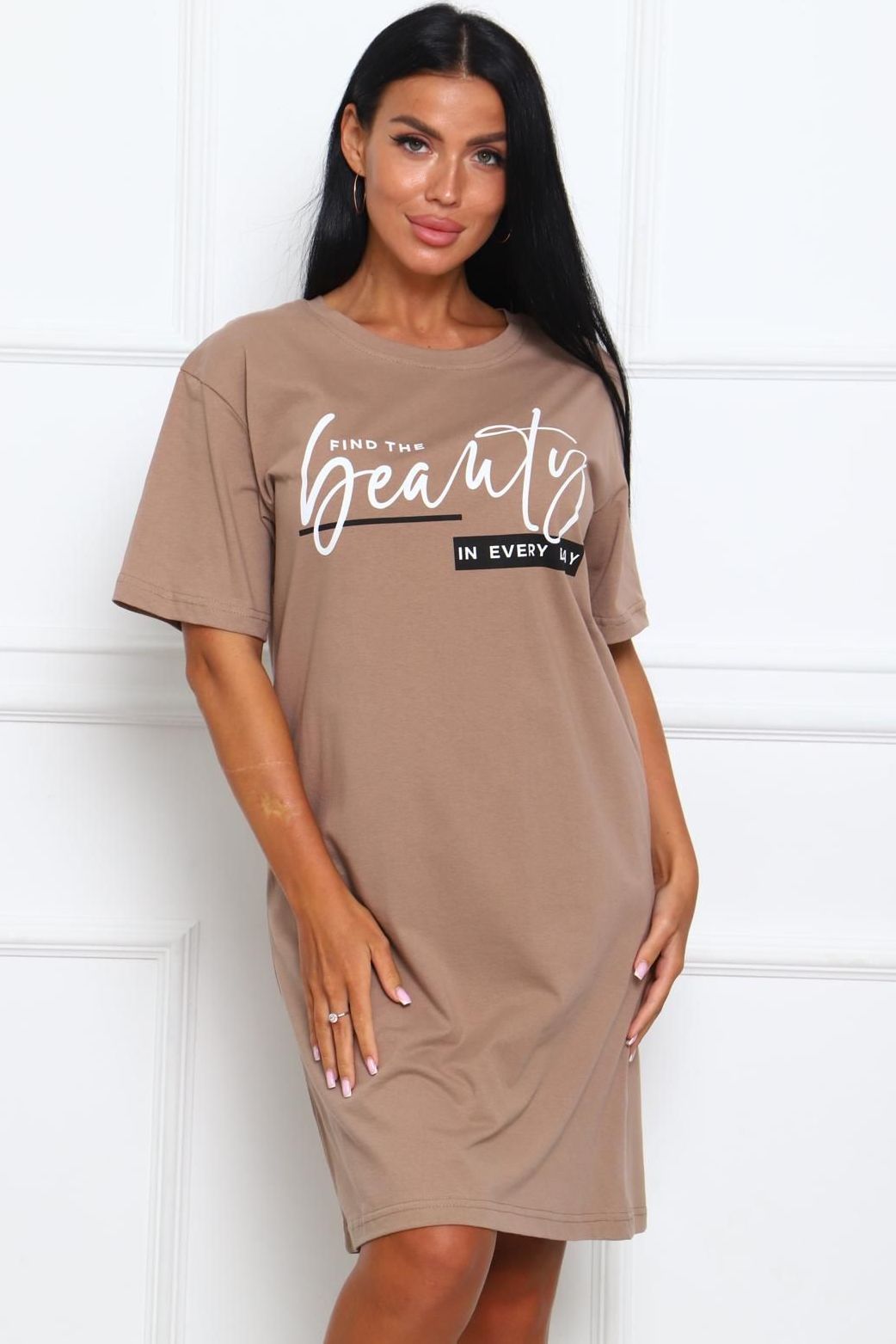 Платье-футболка трикотажное Iv-capriz