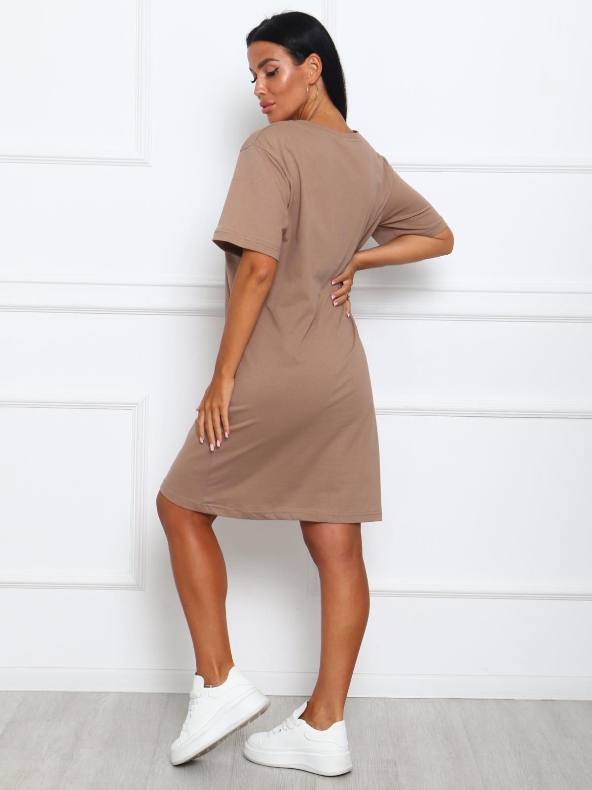 Платье-футболка трикотажное Iv-capriz(фото5)