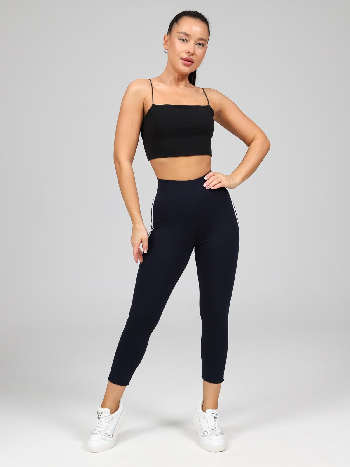 Капри трикотажные с лампасами Iv-capriz(фото3)