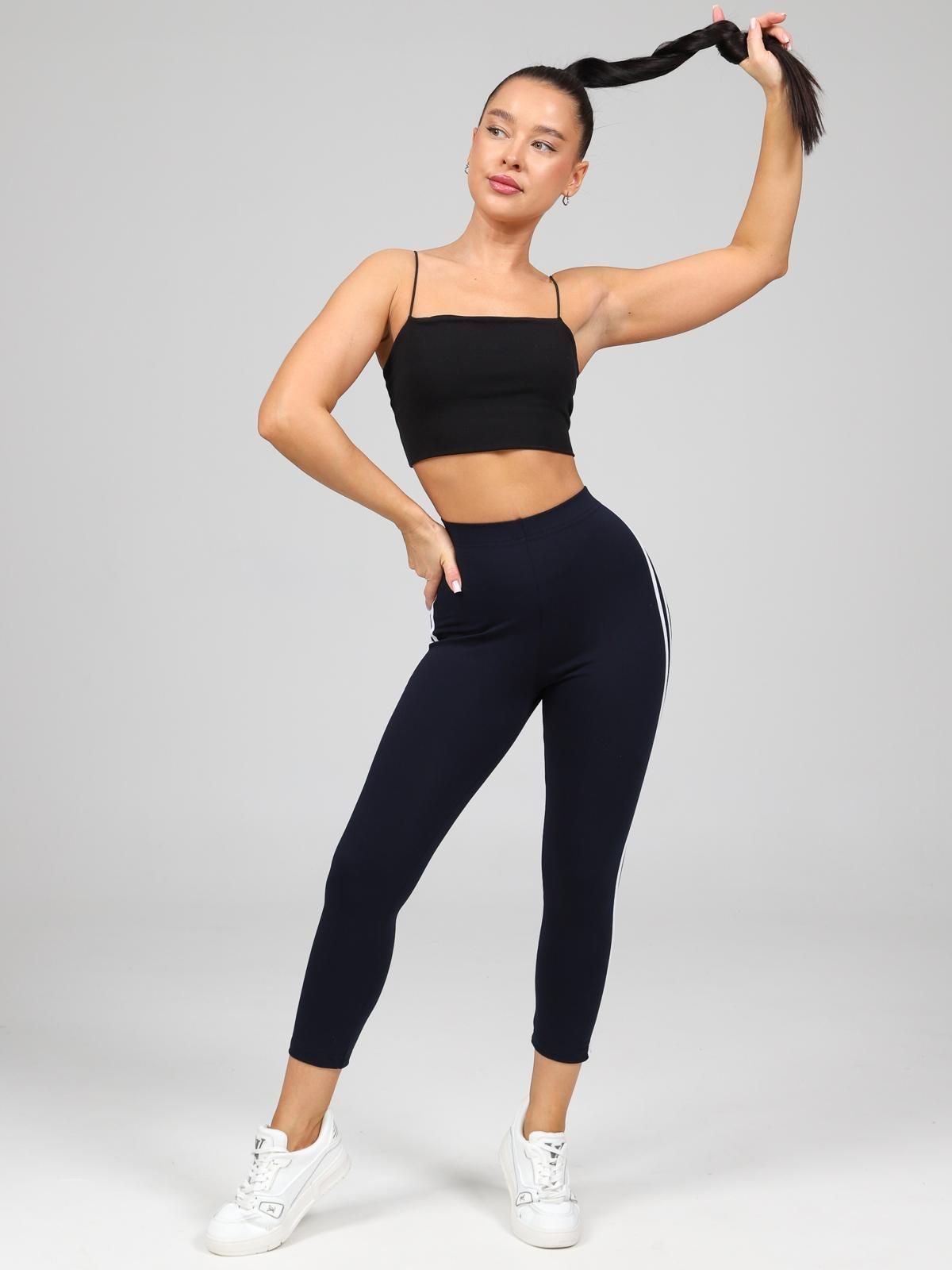 Капри трикотажные с лампасами Iv-capriz(фото2)