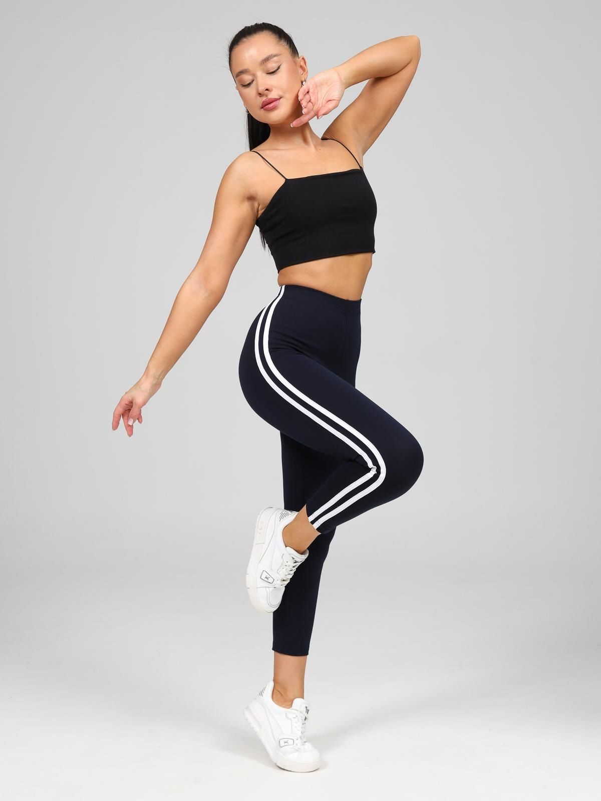 Капри трикотажные с лампасами Iv-capriz(фото7)