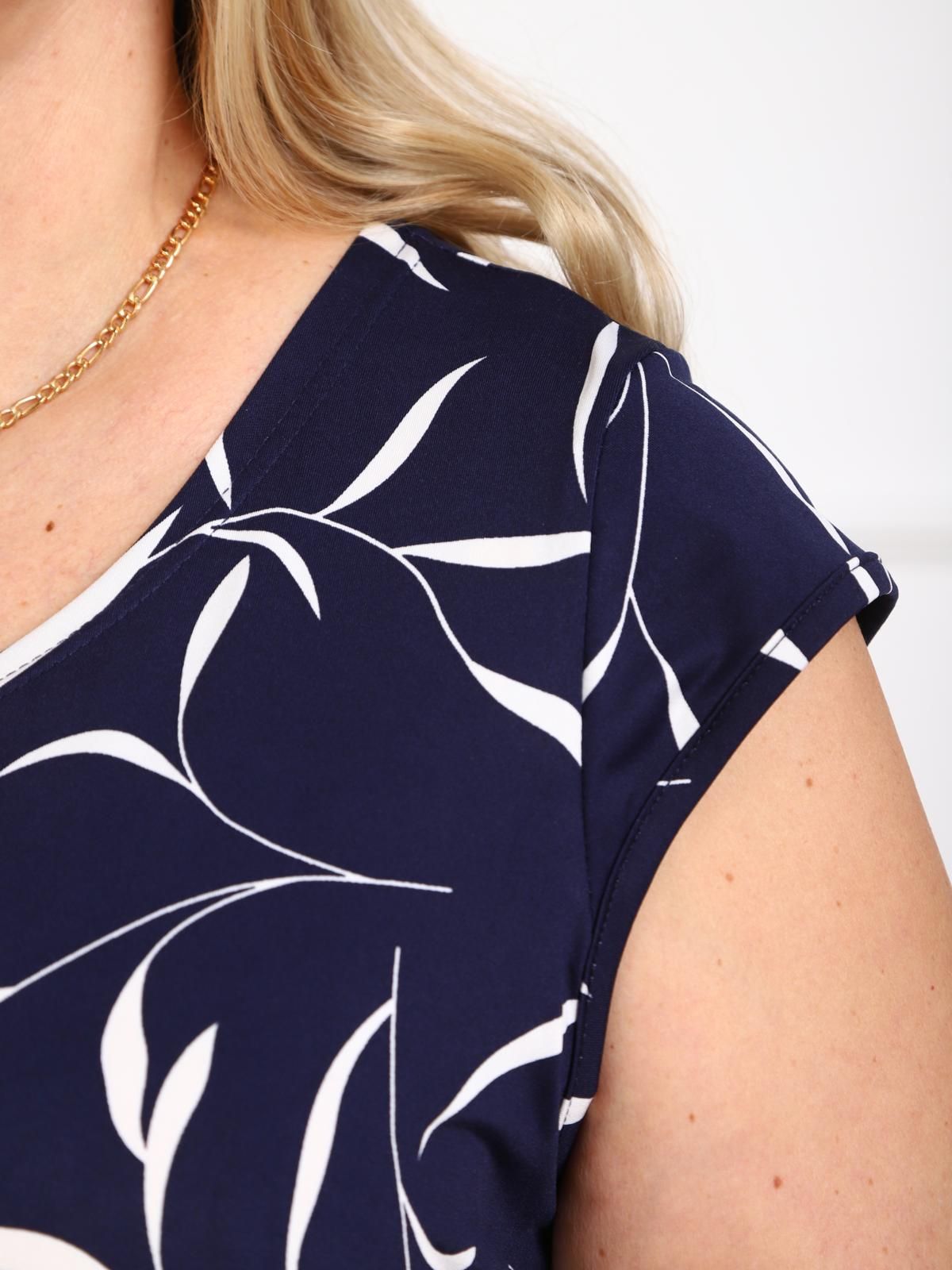 Платье трикотажное с принтом Iv-capriz(фото5)