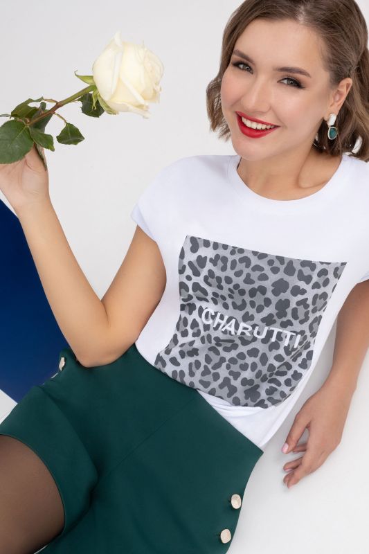 Практичная женская футболка Charutti(фото5)