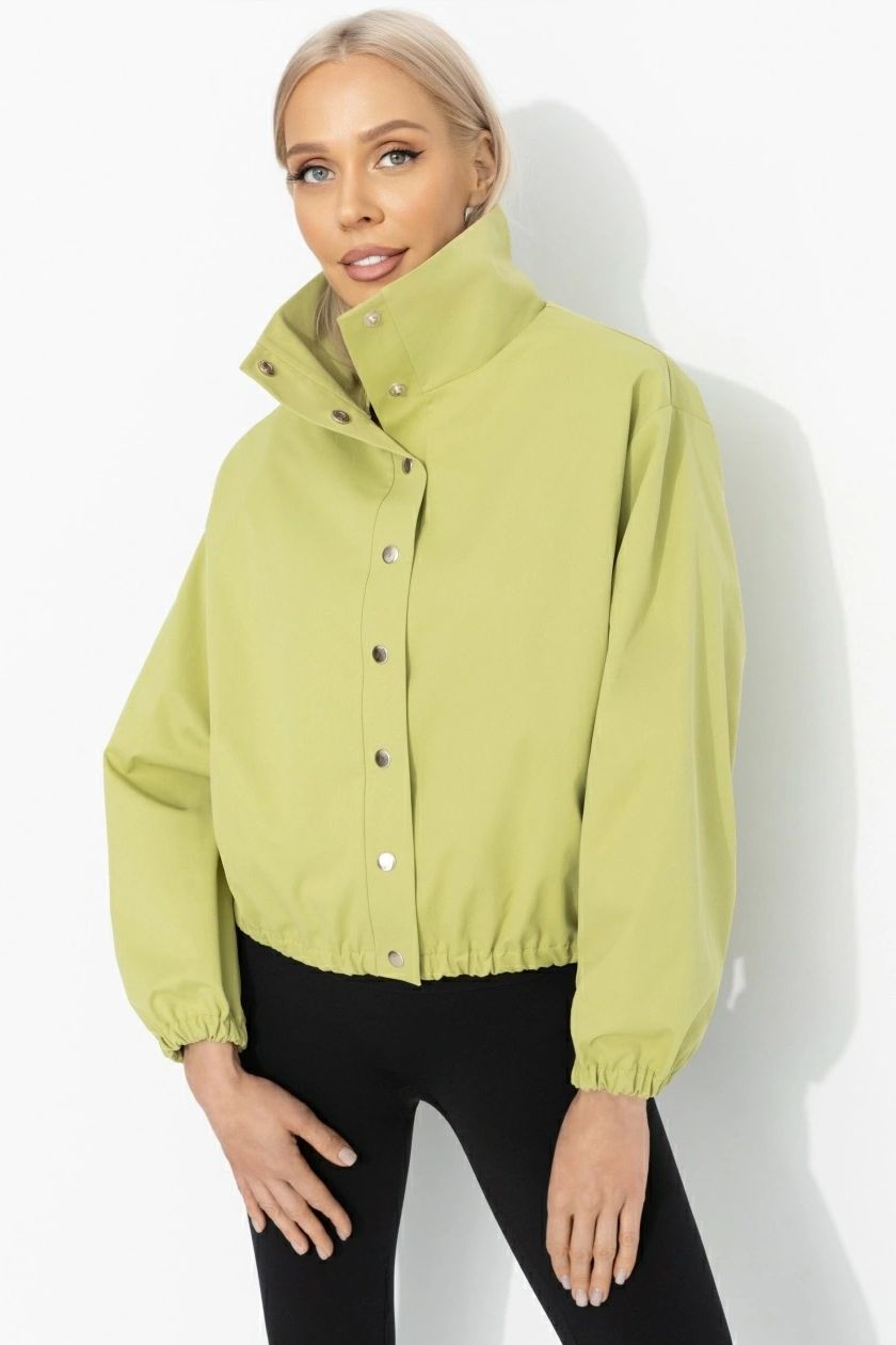 Ветровка оливкового цвета на кнопках Charutti