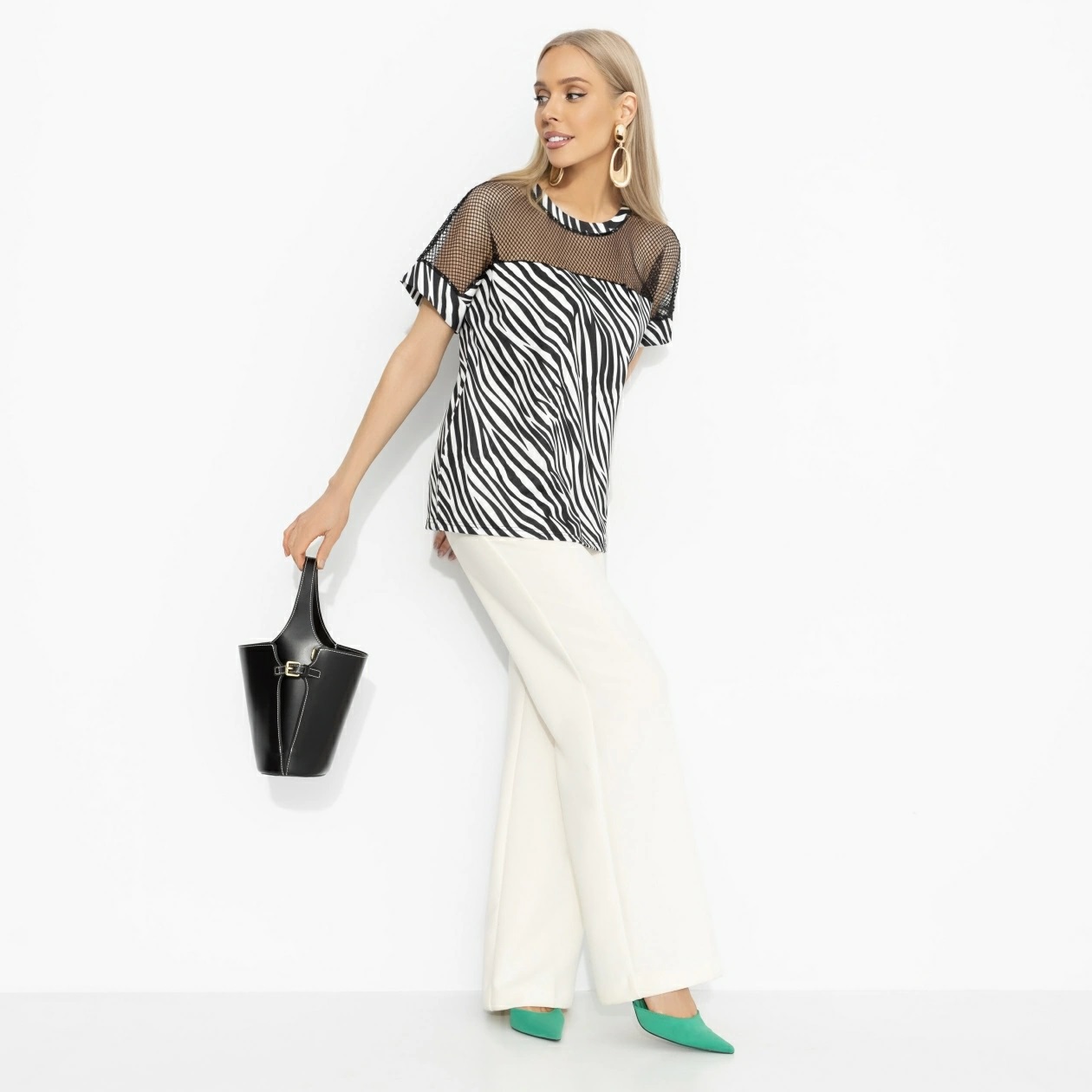 Футболка трикотажная с хищным принтом Charutti(фото2)