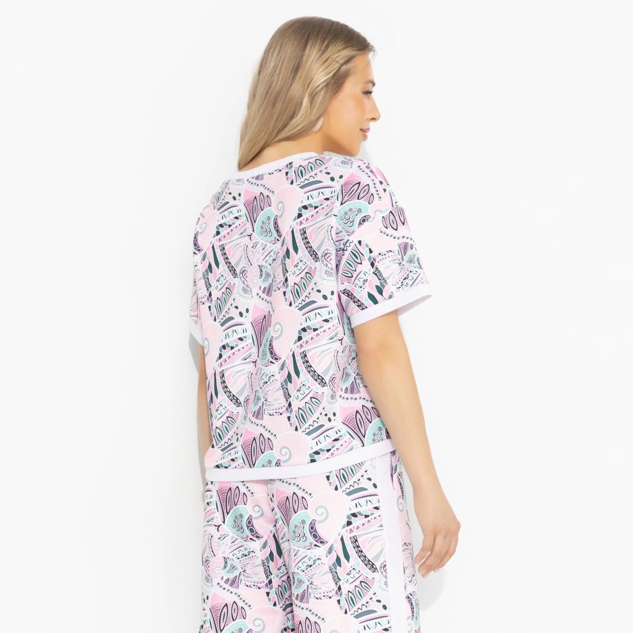 Футболка трикотажная с принтом Charutti(фото6)