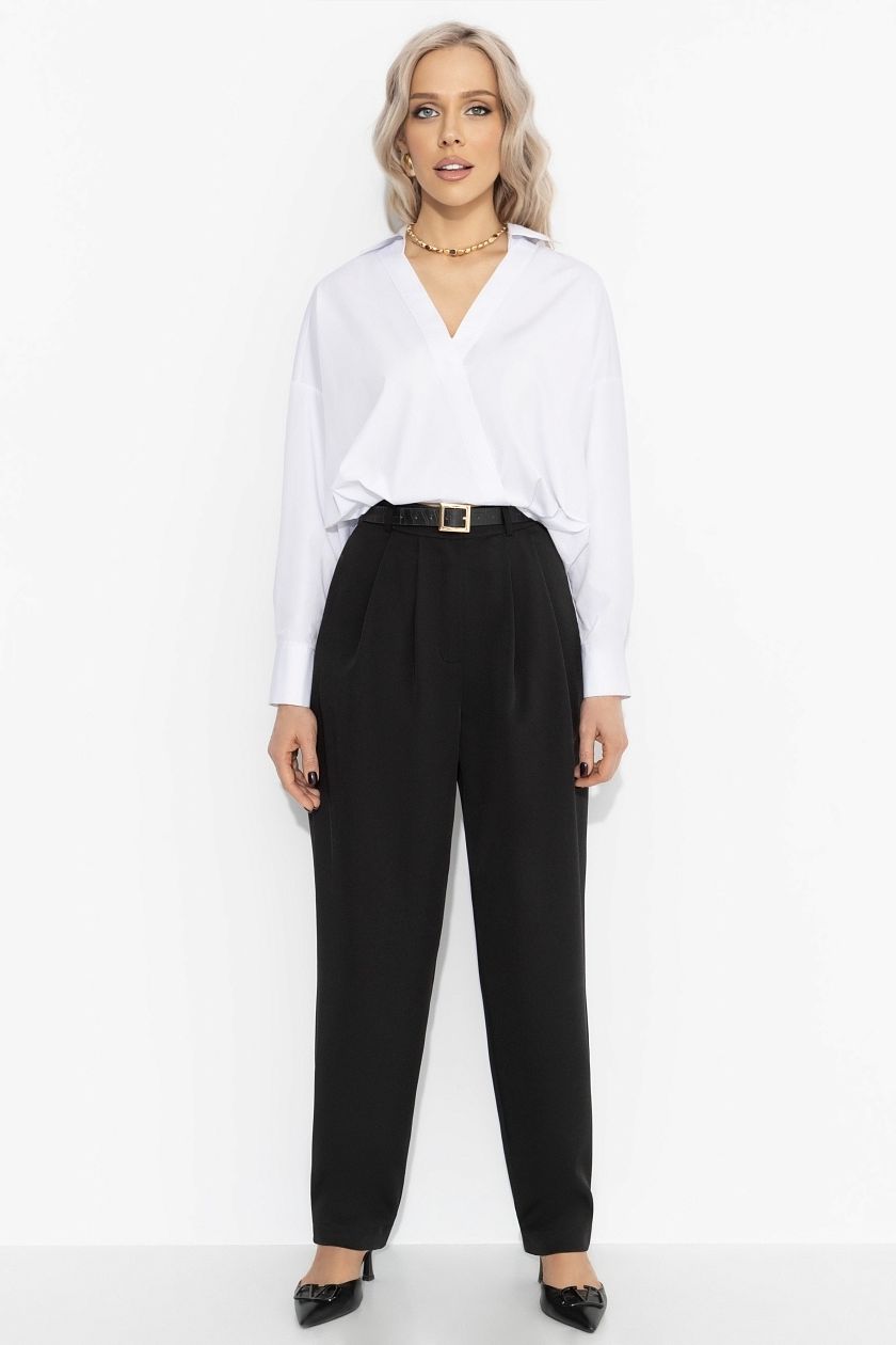 Рубашка белая из хлопка Charutti(фото2)