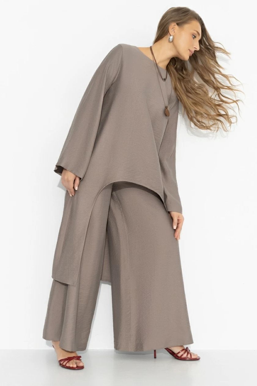 Фиолетовая трикотажная туника Charutti(фото5)