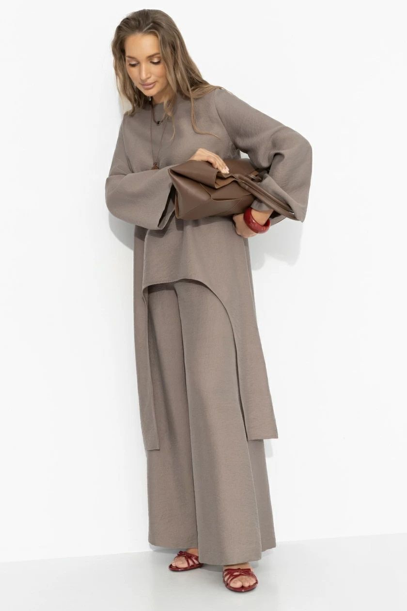 Фиолетовая трикотажная туника Charutti(фото3)