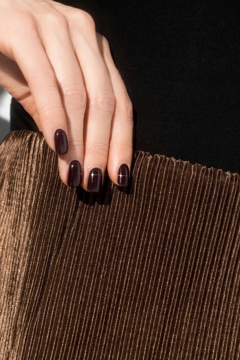 Юбки-макси коричневая из струящегося трикотажа гофре Charutti(фото6)