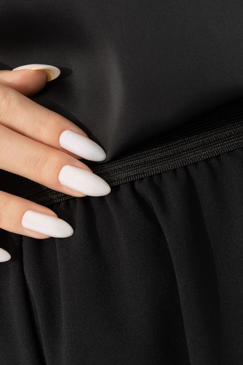 Юбка длинная чёрная для особенных моментов Charutti(фото6)