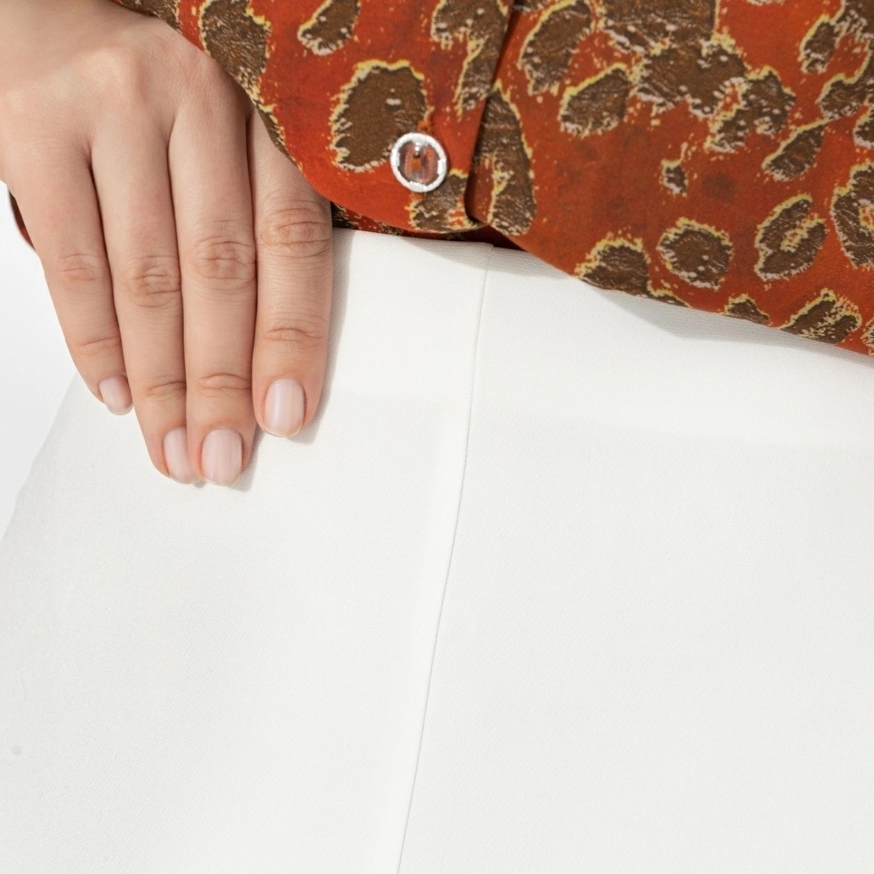 Юбка белая А-силуэта Charutti(фото5)