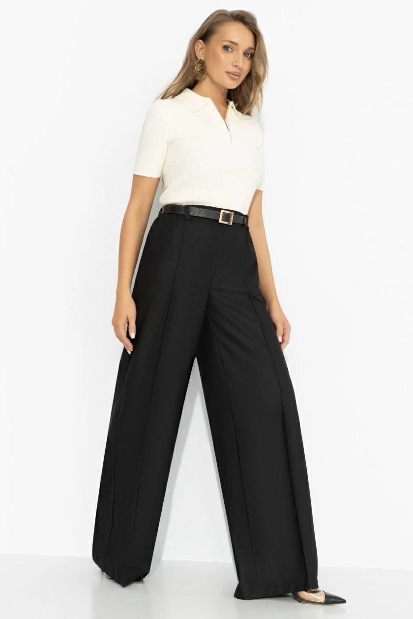 Брюки чёрные со стрелками Charutti