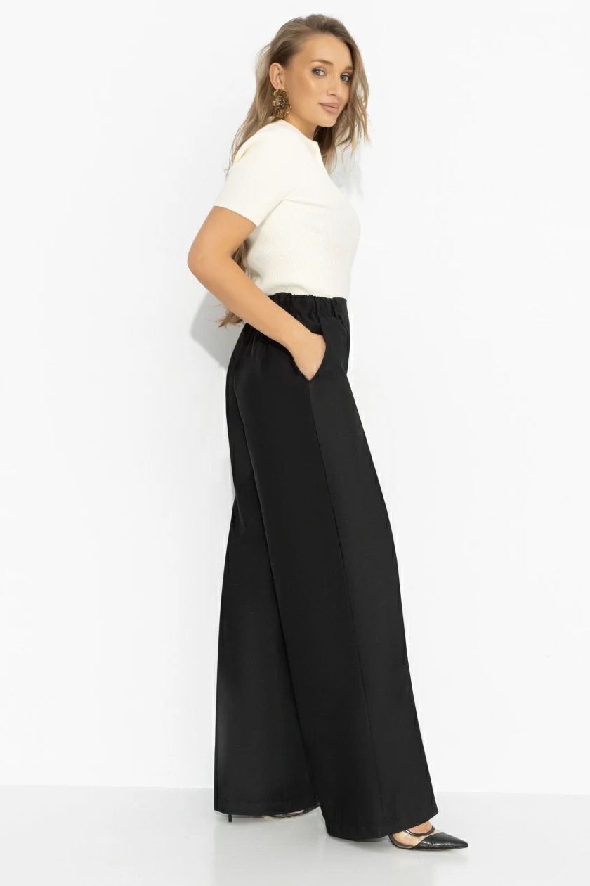 Брюки чёрные со стрелками Charutti(фото4)