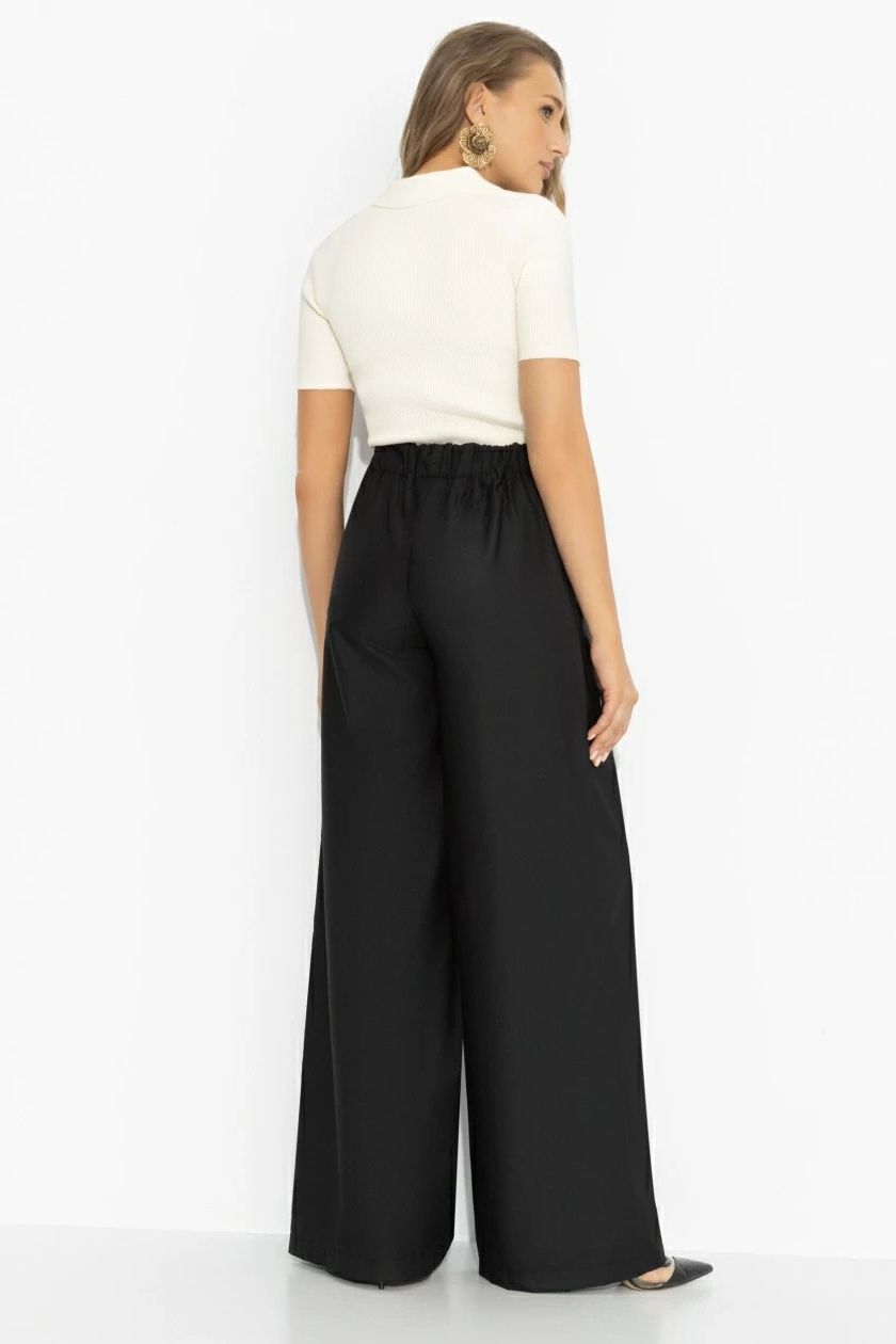 Брюки чёрные со стрелками Charutti(фото5)