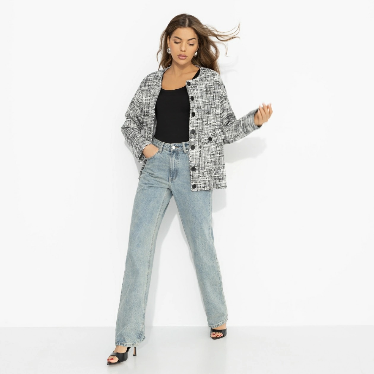 Бомбер в стиле Шанель Charutti(фото7)